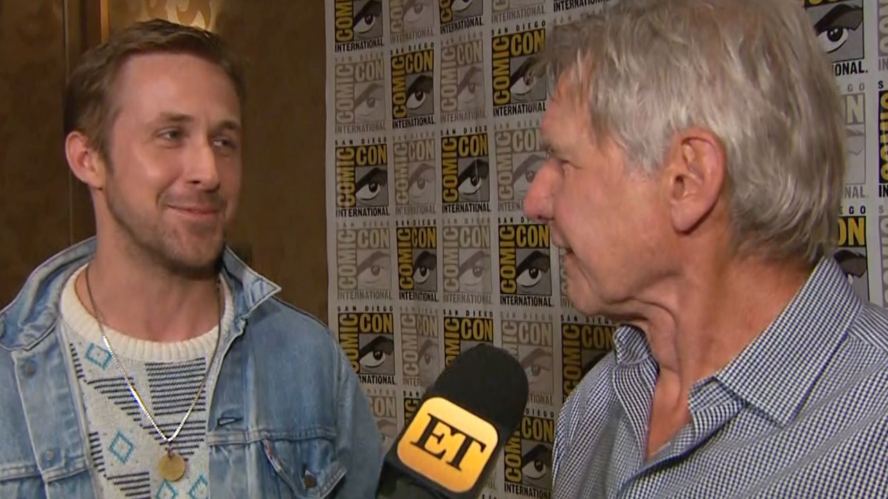 Ryan Gosling and Harrison Ford lose it at hilarious interview