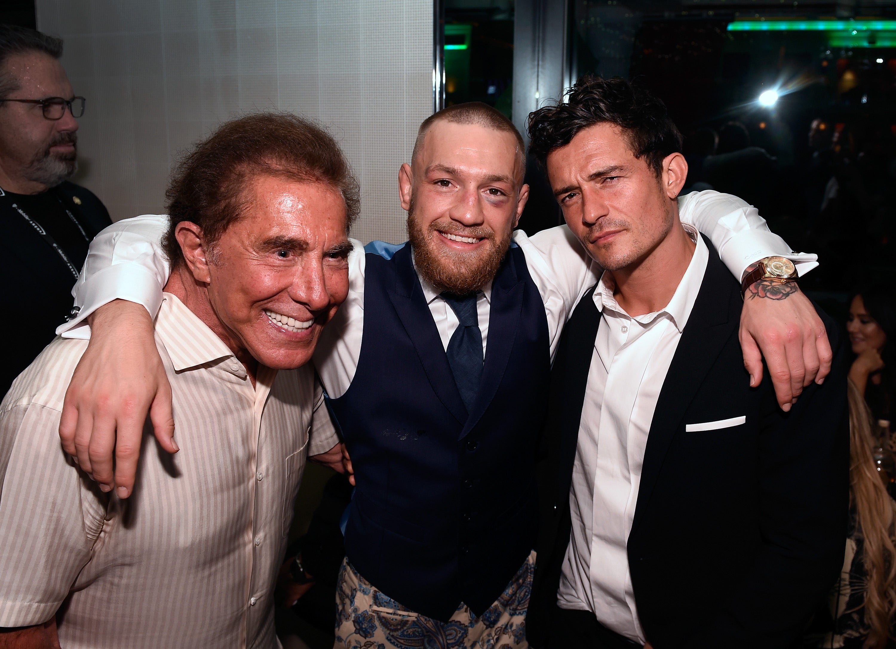 Conor McGregor and Orlando Bloom