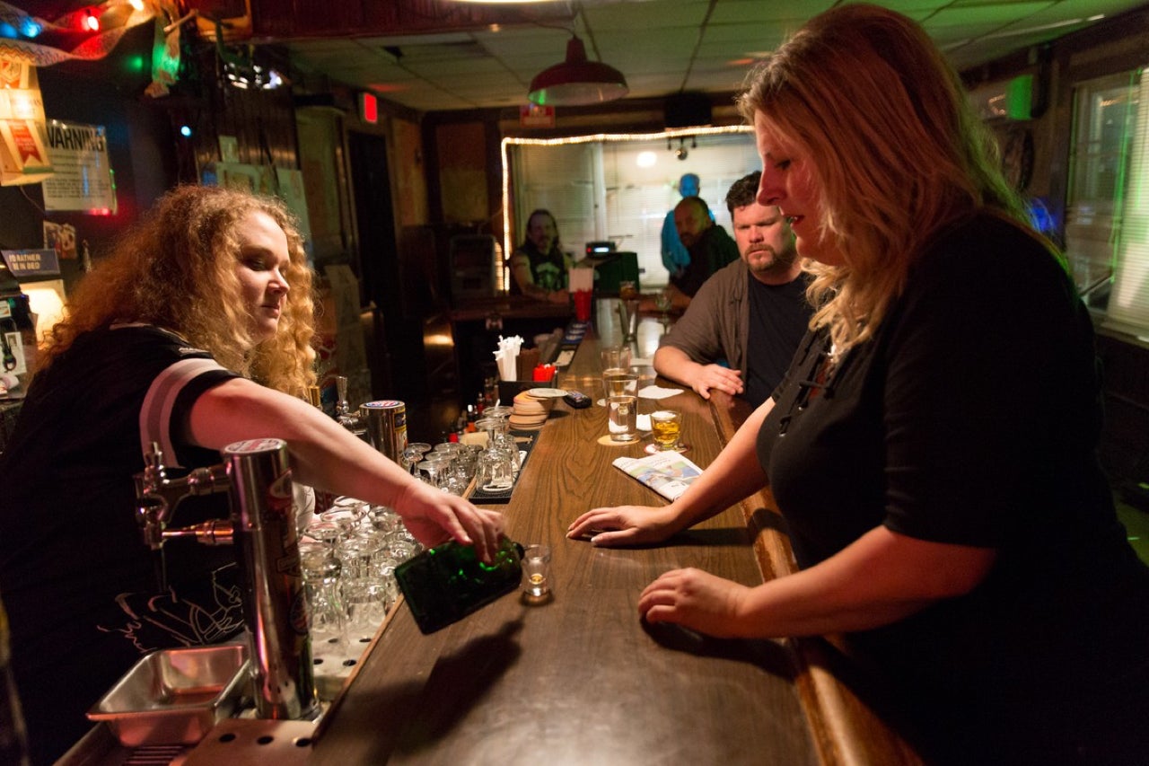 Danielle Macdonald and Bridget Everett in Patti Cakes