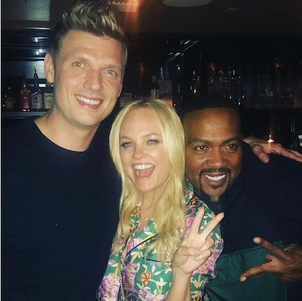 Nick Carter Emma Bunton Timbaland