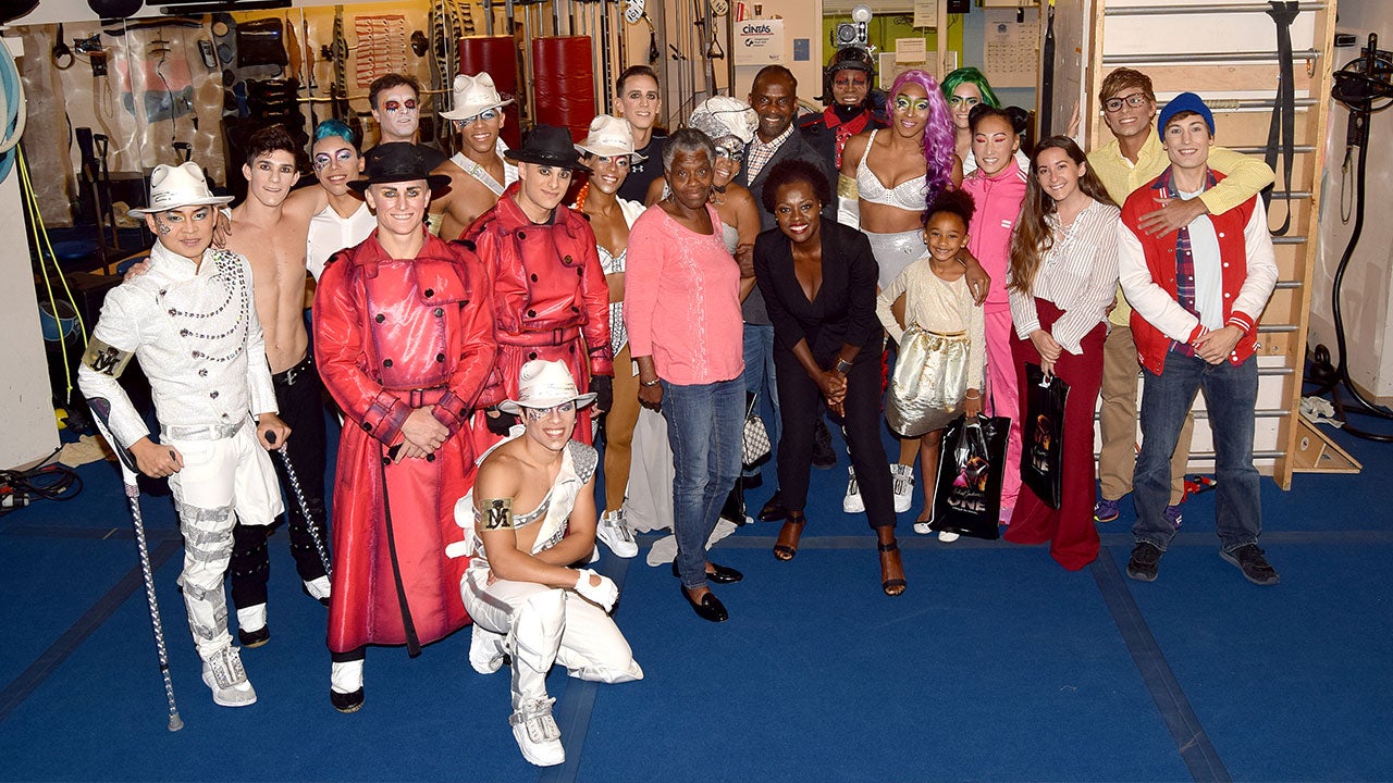 Viola Davis at Cirque du Soleil