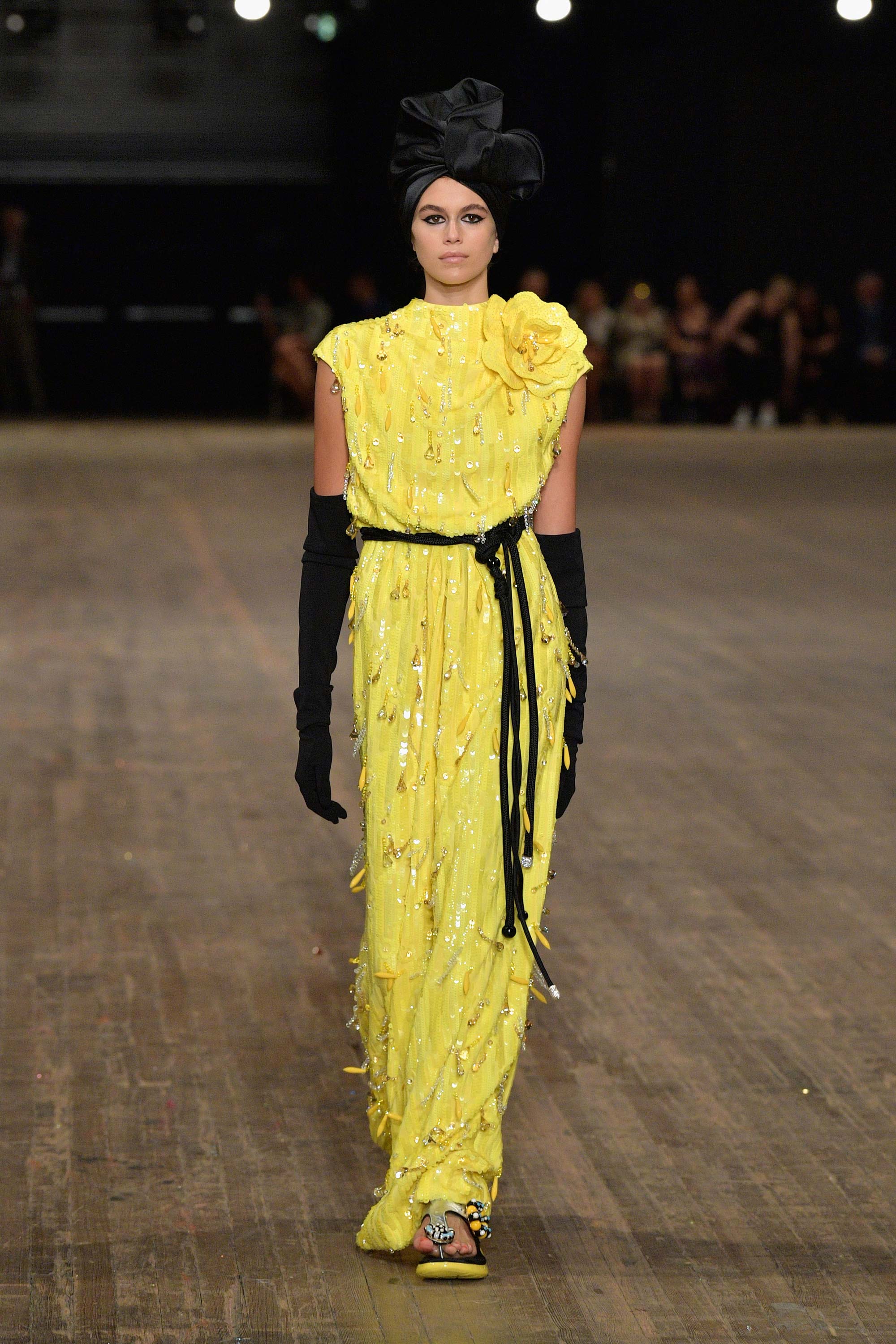 Kaia Gerber at NYFW