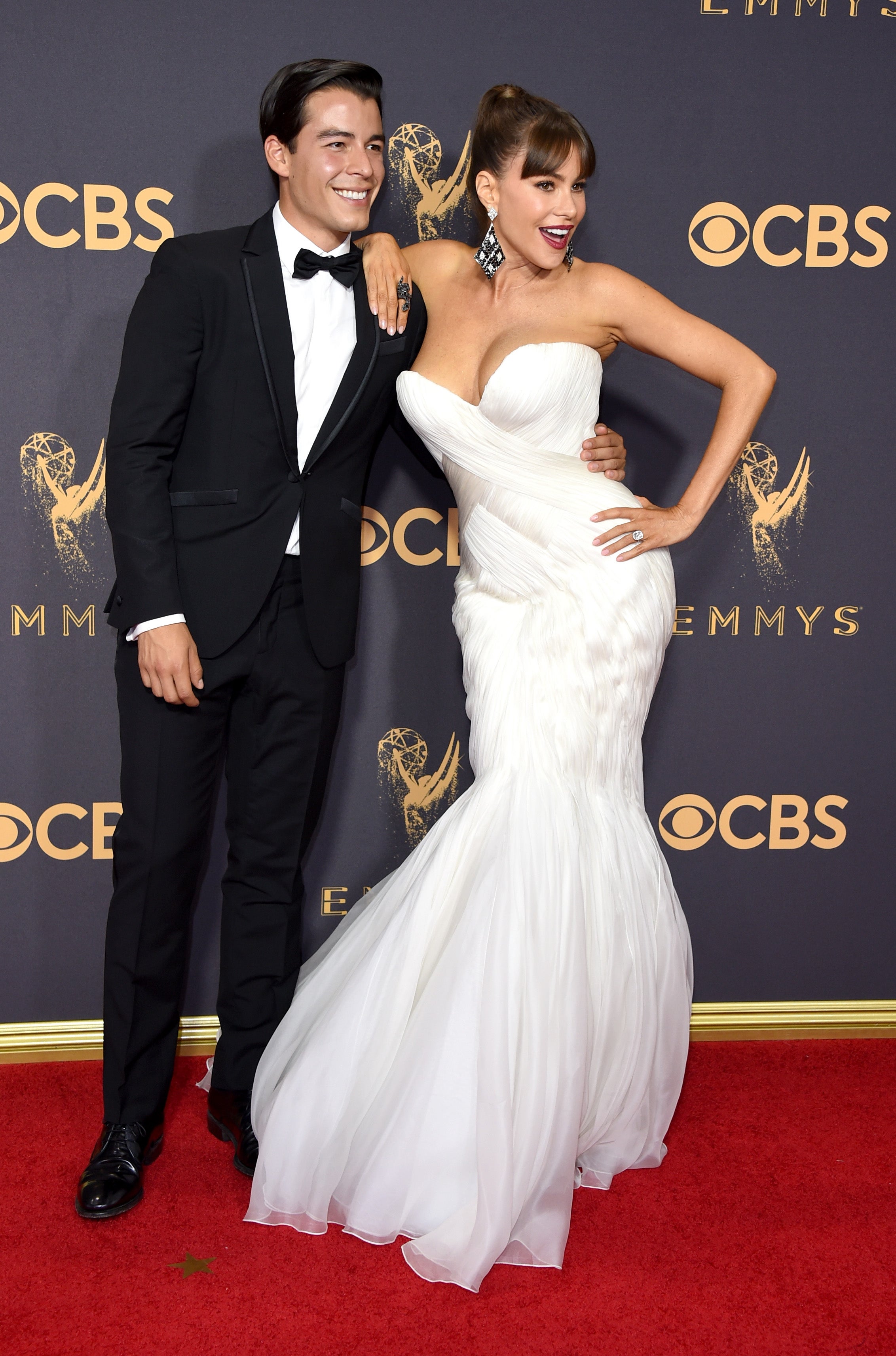 EXCLUSIVE: Sofia Vergara Explains Husband Joe Manganiello's Absence From  the Emmys, Brings Son Manol