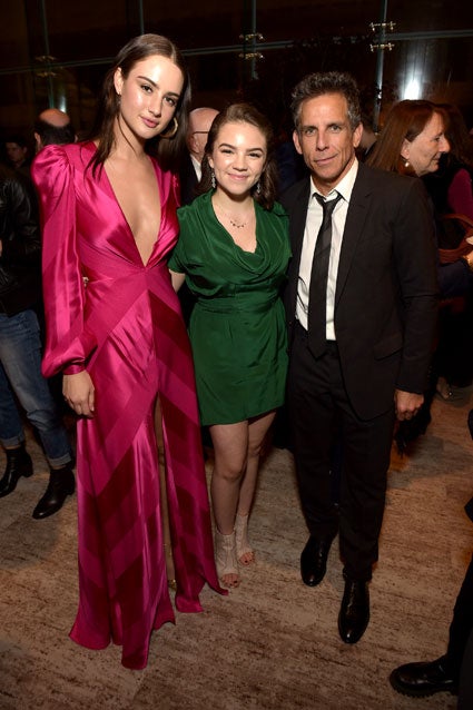 Ben and Ella Stiller with Grace Van Patten