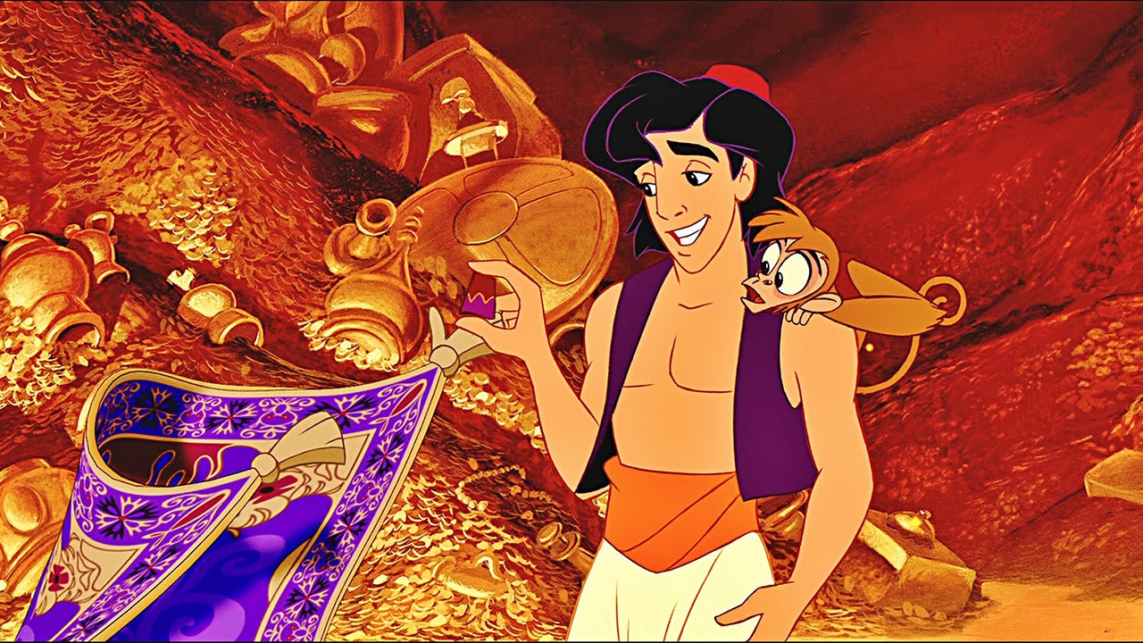 how long is aladdin old movie in hours