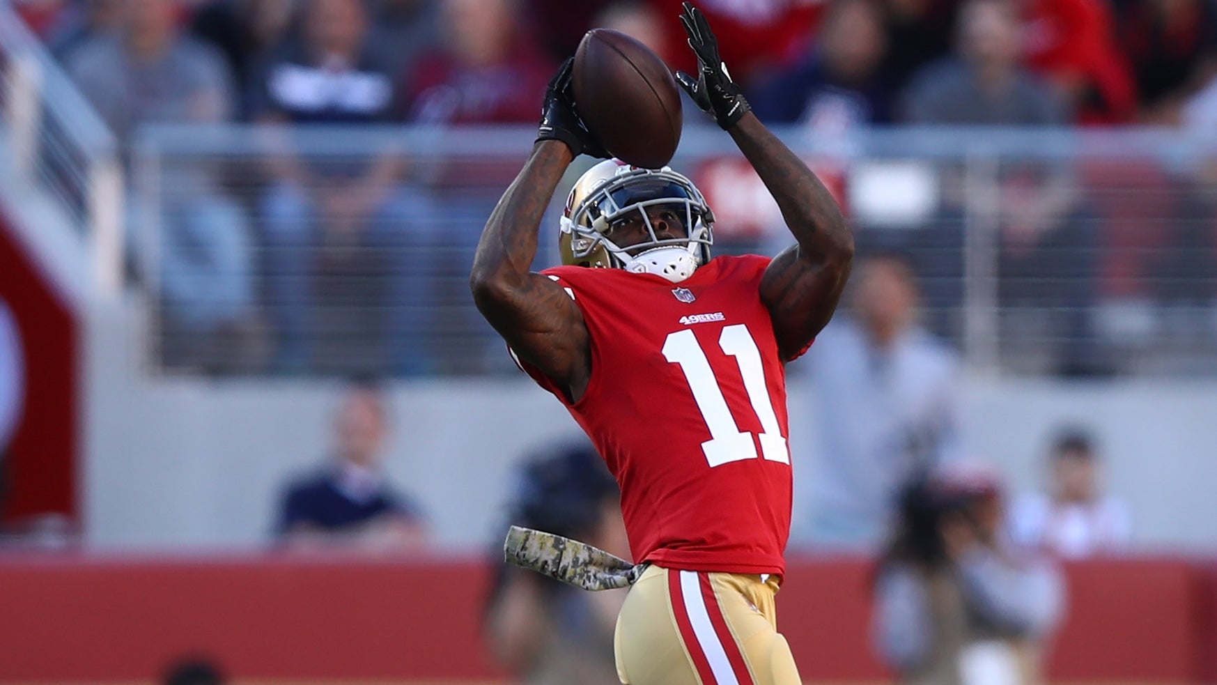 Wife of 49ers Player Marquise Goodwin Opens Up About Son's Death