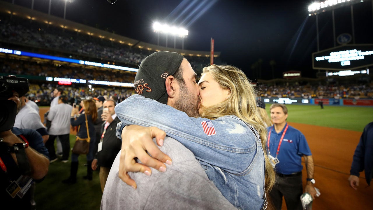Kate Upton Congratulates Husband Justin Verlander on World Series