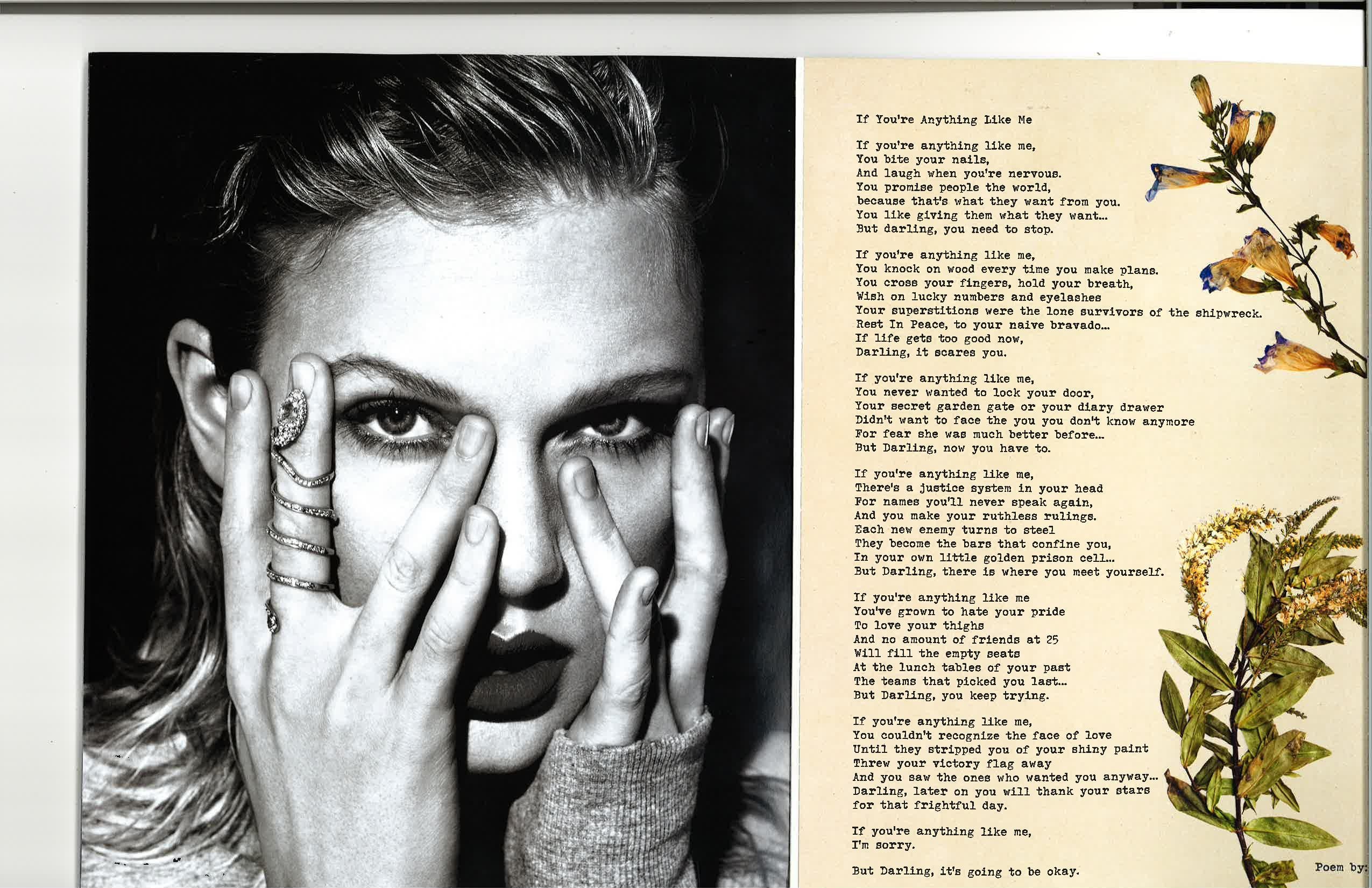 Taylor Swift Pens Poem About 'Revenge' and 'Fair Weather Friends ...