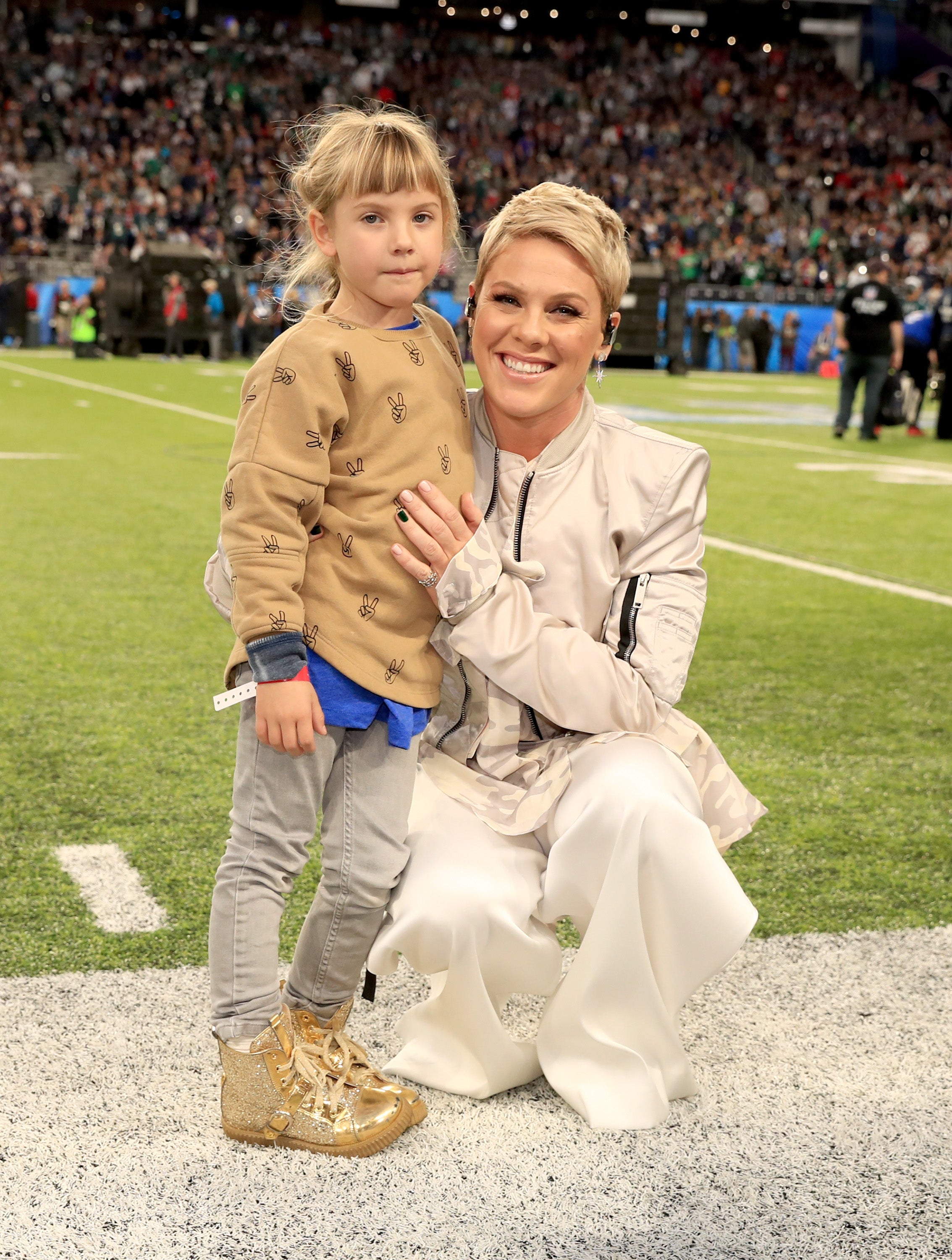 P!NK - Super Bowl LII National Anthem performance 