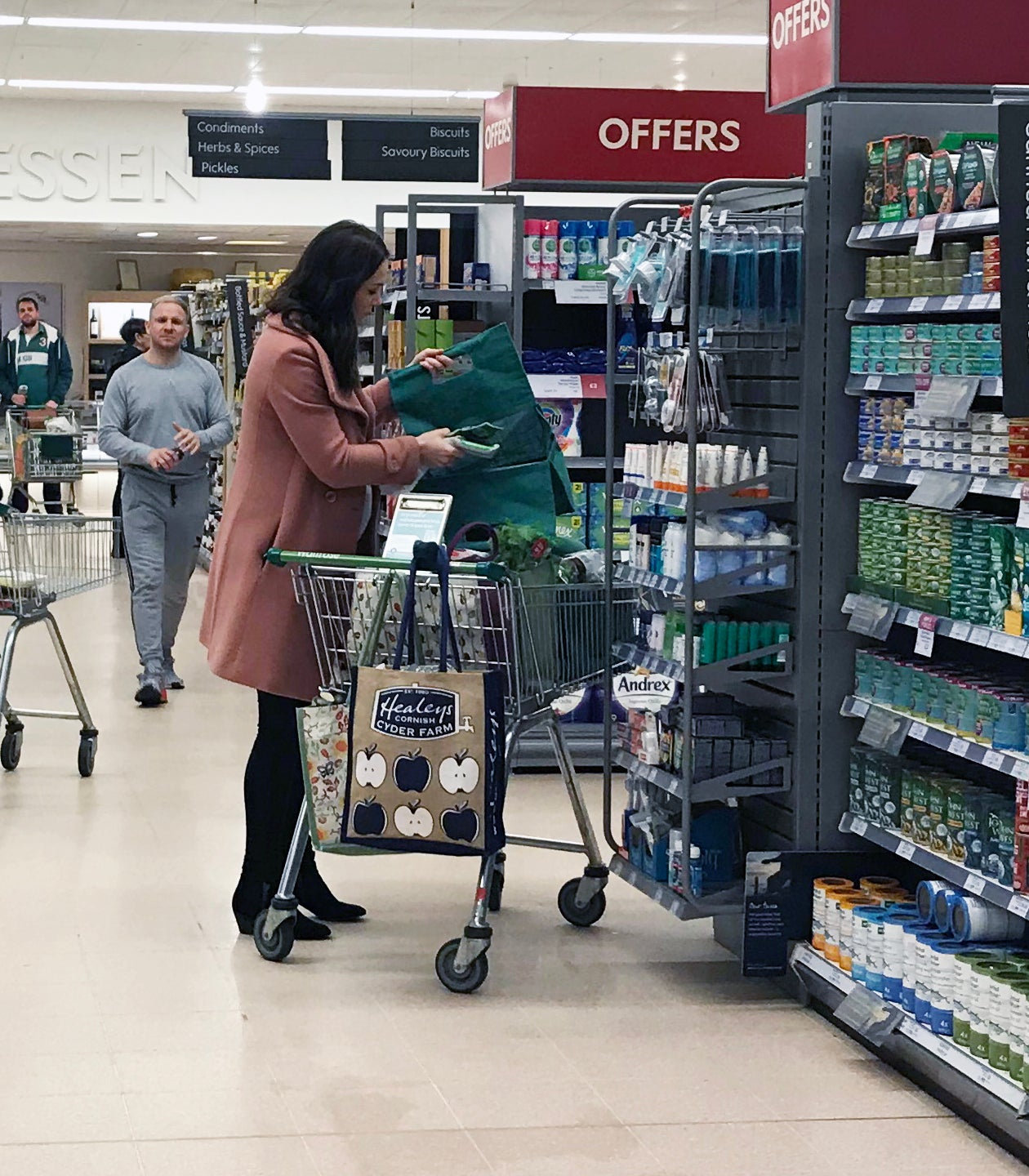 Kate Middleton Grocery Shopping After Baby