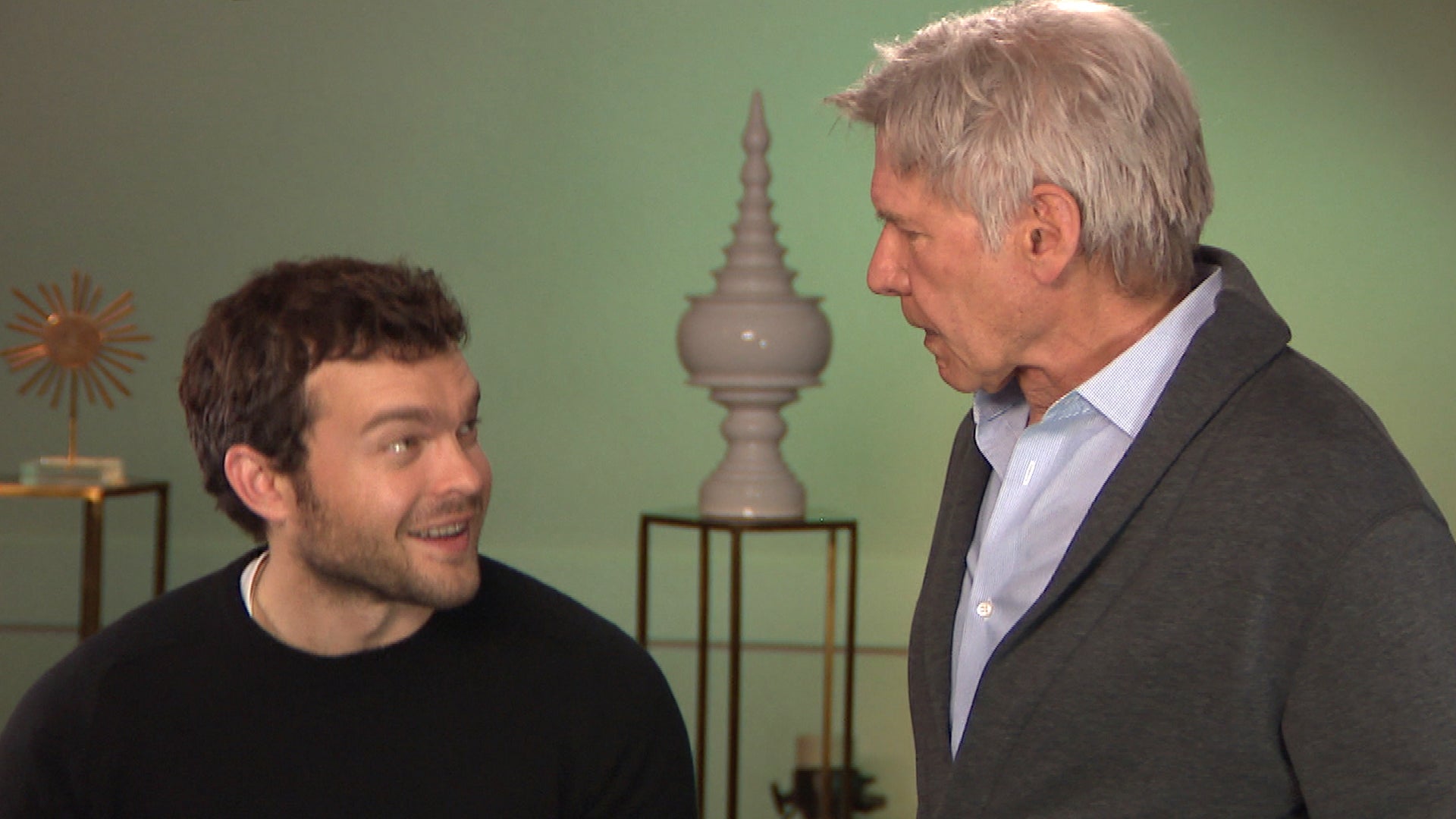 Harrison Ford Gives Alden Ehrenreich 'Spectacular' Review After Epicly  Surprising Young Han Solo (Exclusive)