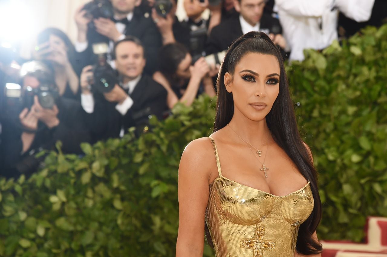 Donatella Versace on her red carpet 'angels' Kim Kardashian and Katy Perry  at the Met Gala 2018