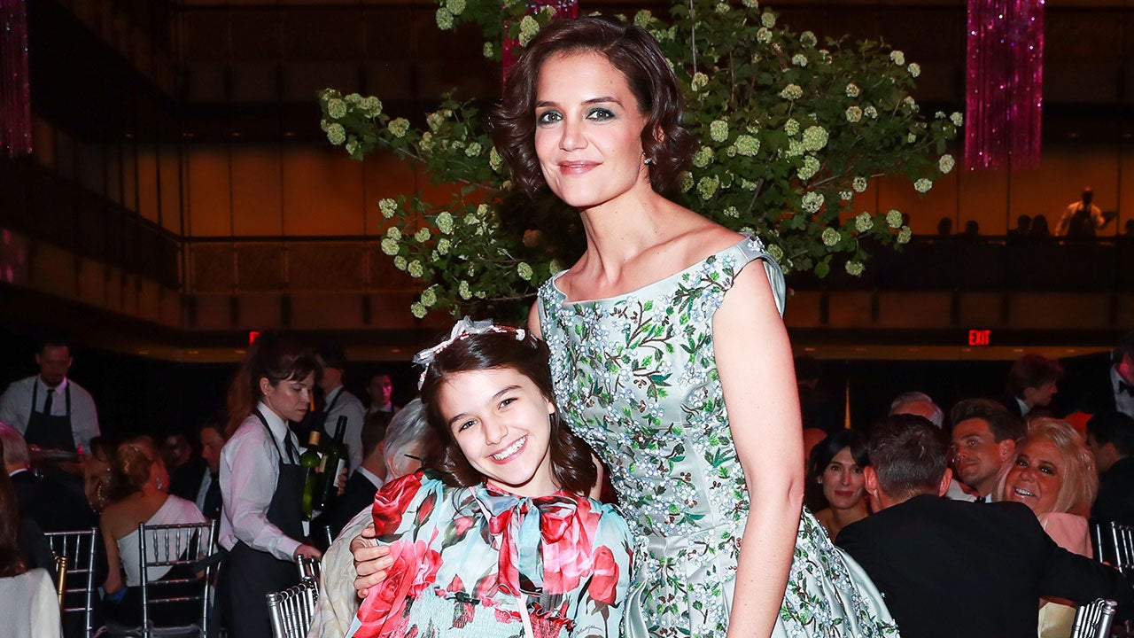 Katie Holmes Brings Mom Kathleen as Her Date to Party