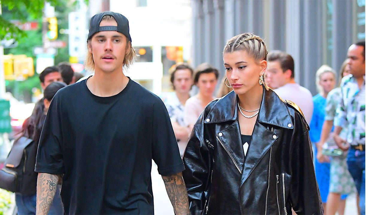 Justin Bieber and Hailey Bieber Hold Hands in a Cute PDA Moment