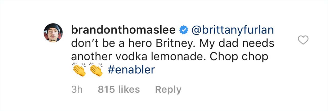 Son Brandon Shares Threatening Post For Tommy Lee On Father's Day