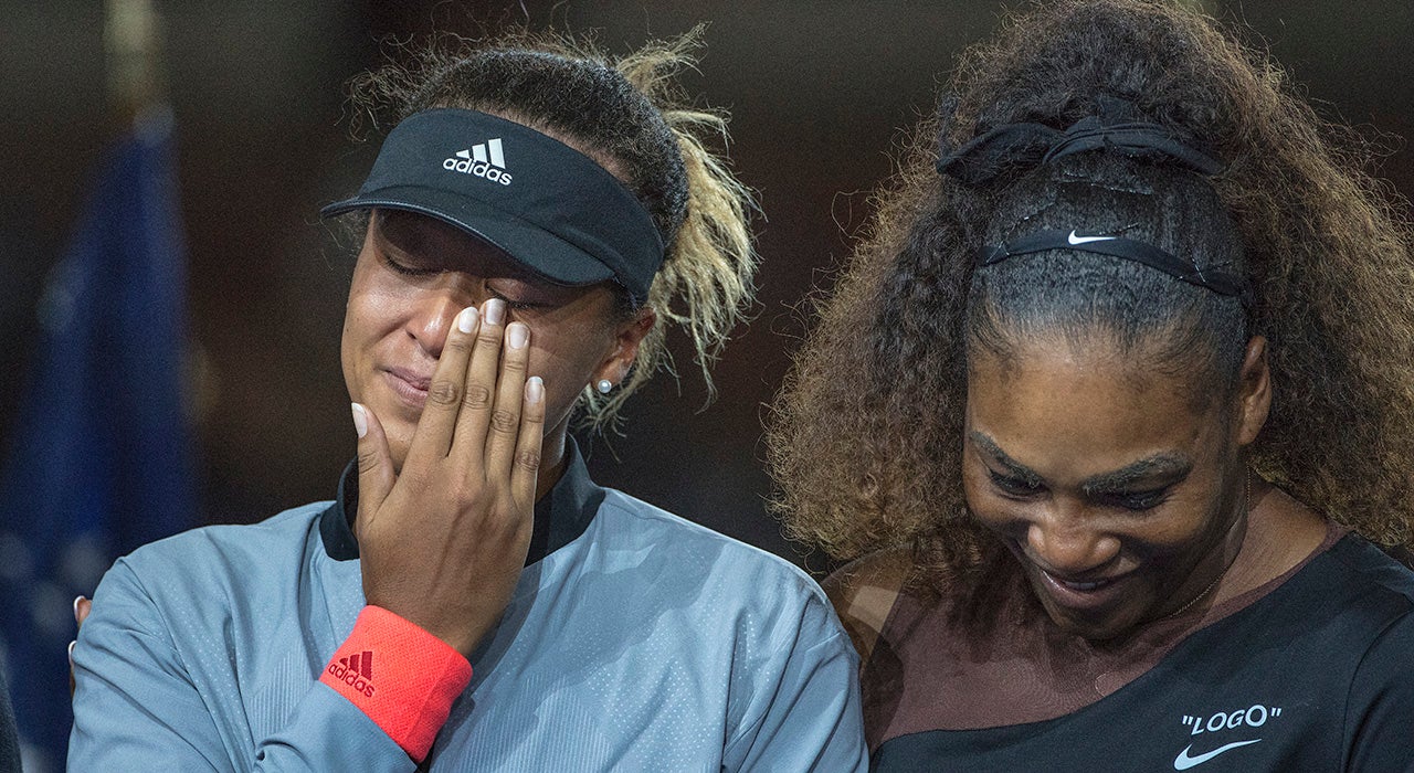 Naomi Osaka suffers the agony of victory over idol Serena Williams