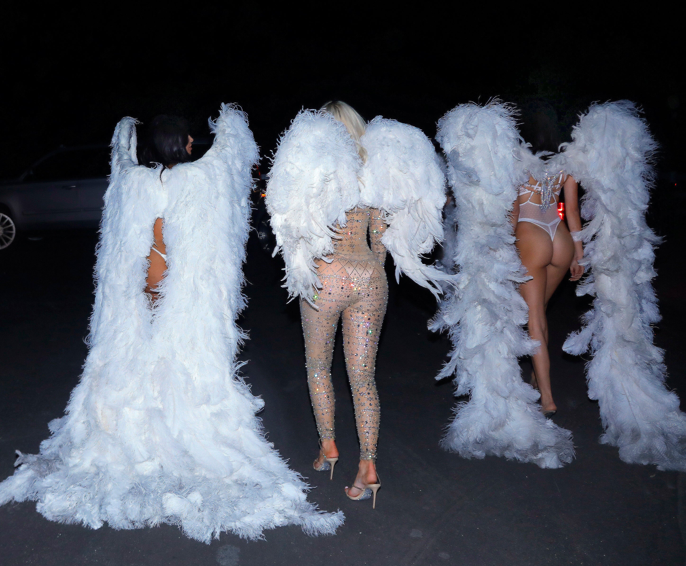 Kim Kardashian Got a Whole Bunch of (Ex-) Victoria's Secret Angels