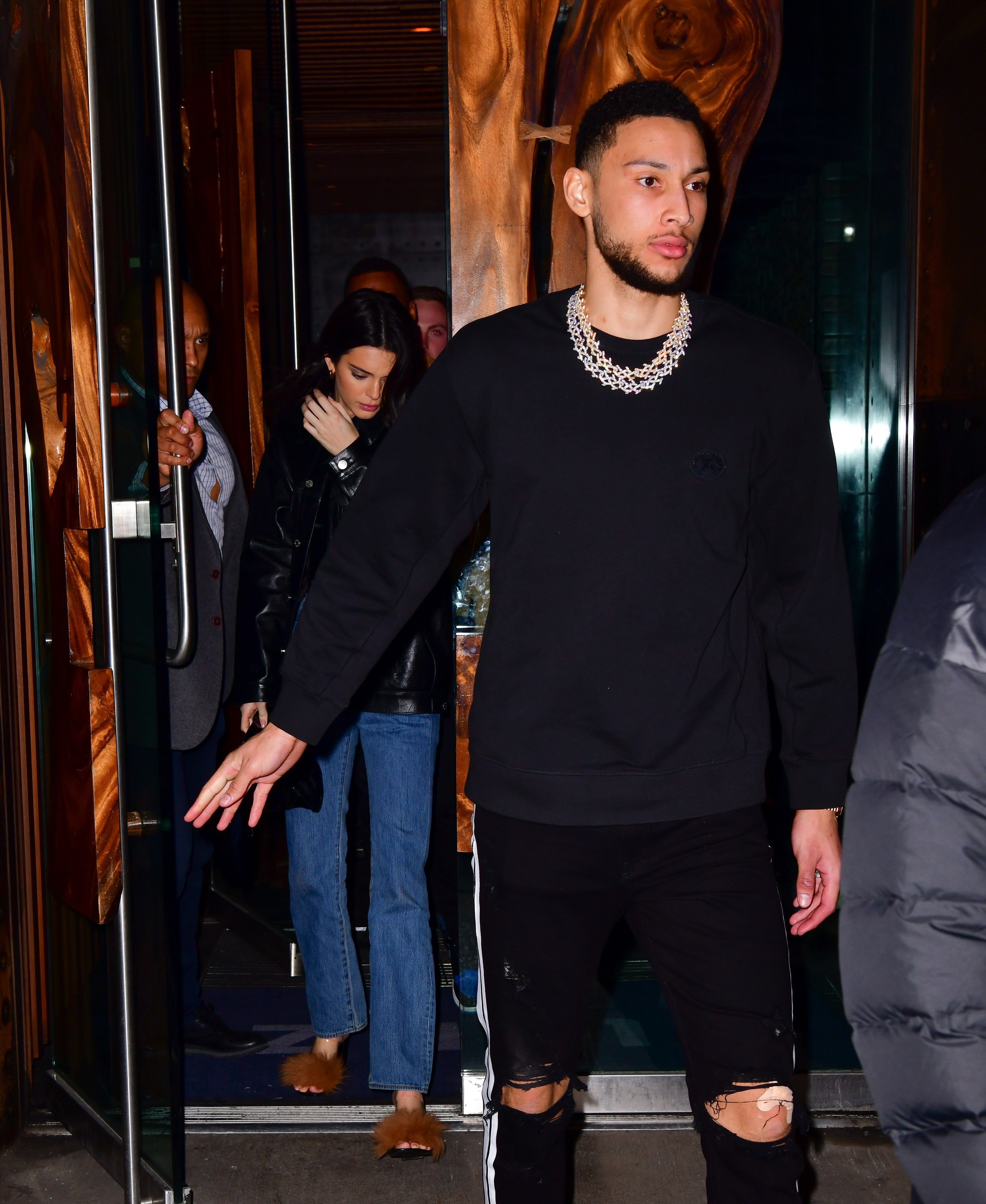 Kendall Jenner Shows PDA with Ben Simmons for Pre-Valentine's Day Date Night