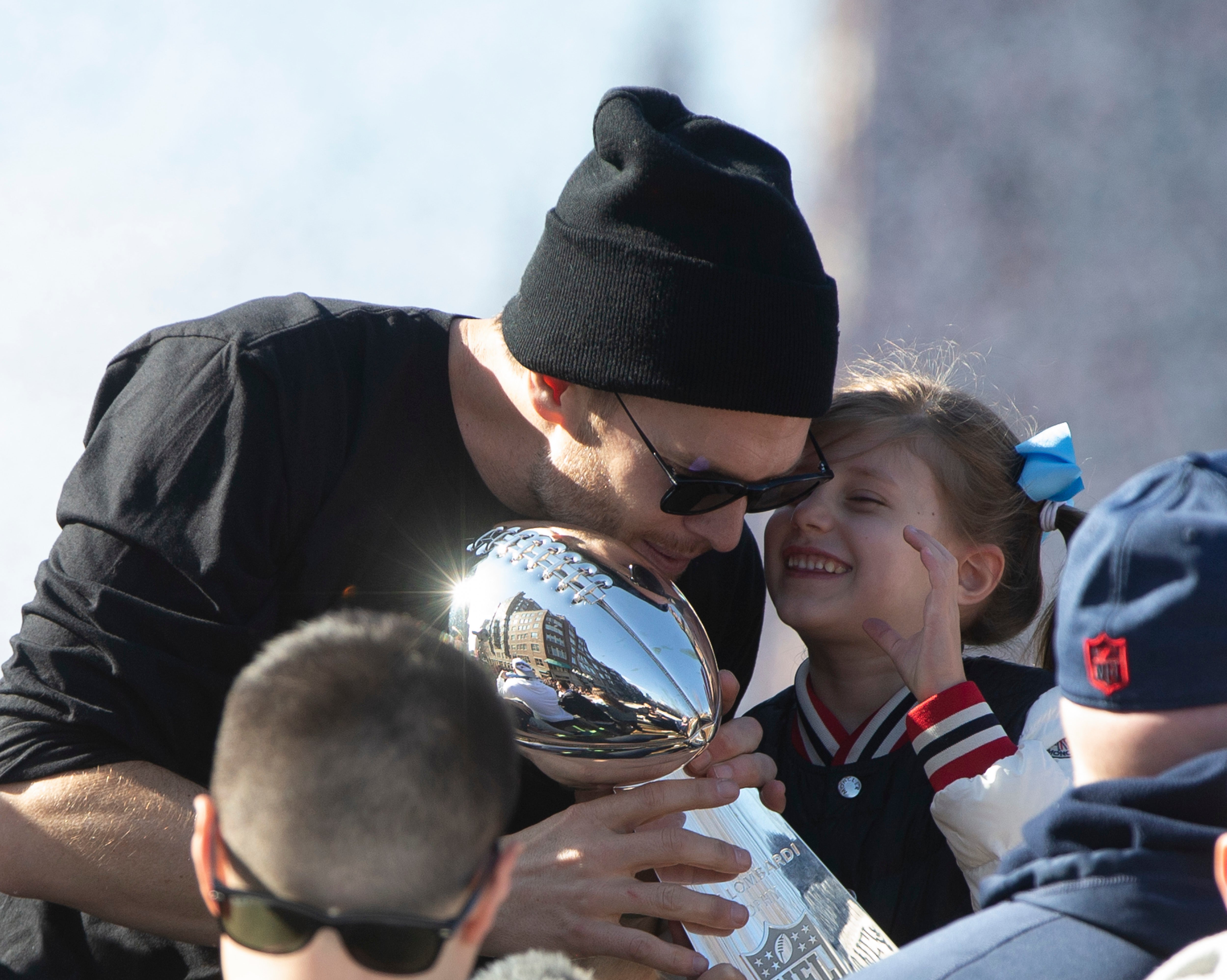 Tom Brady's 3 Kids Were By His Side During Special Patriots