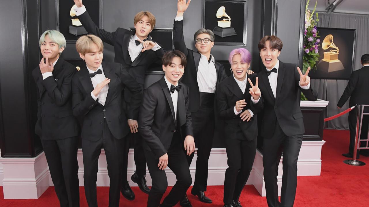 BTS - 2019 Grammy Awards - Red Carpet Compilation 