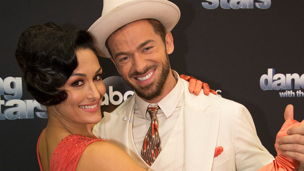 Nikki Bella and Artem Chigvintsev Hike While Filming 'Total Bellas