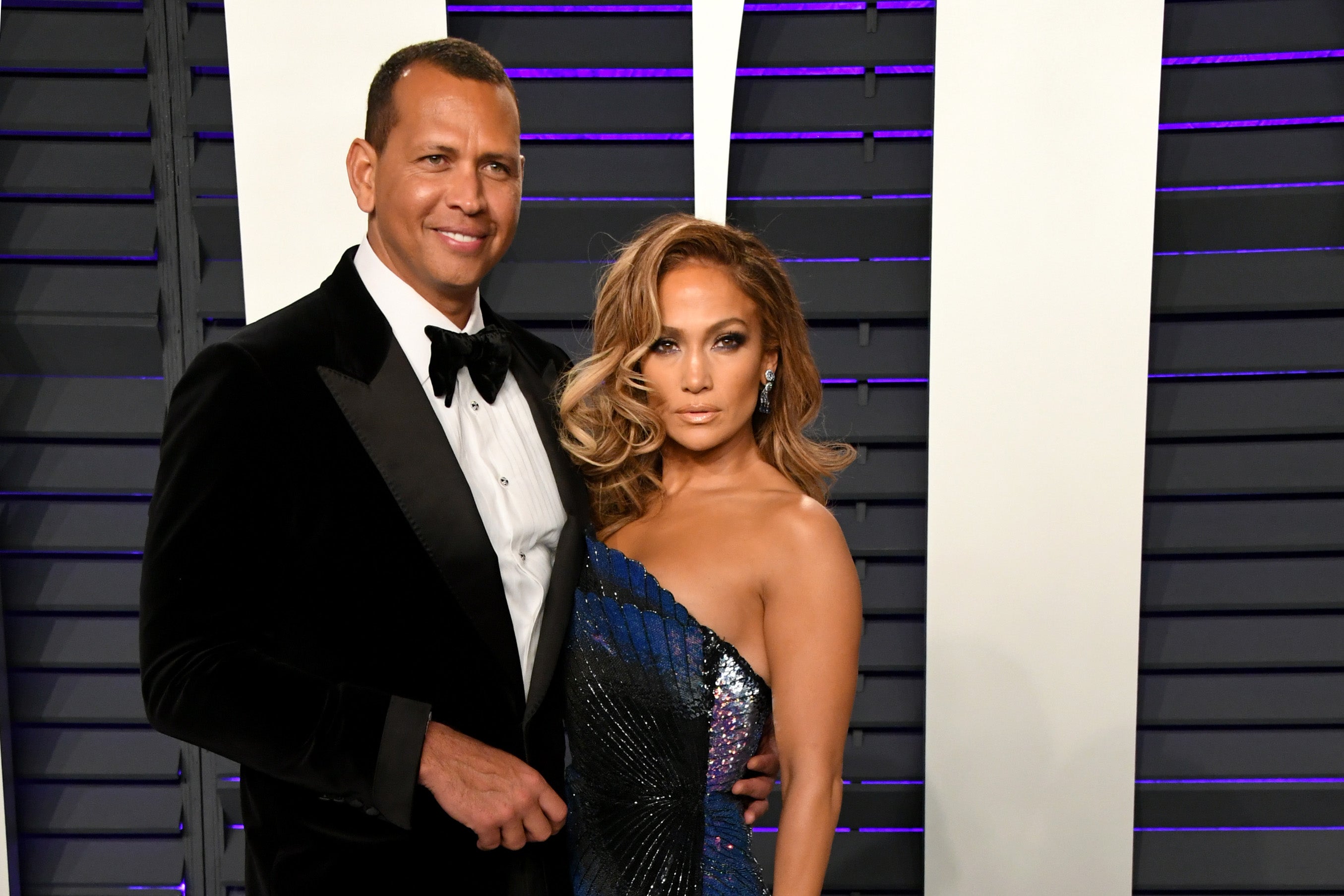 Jennifer Lopez and Alex Rodriguez Bring Their Kids to Yankees Game