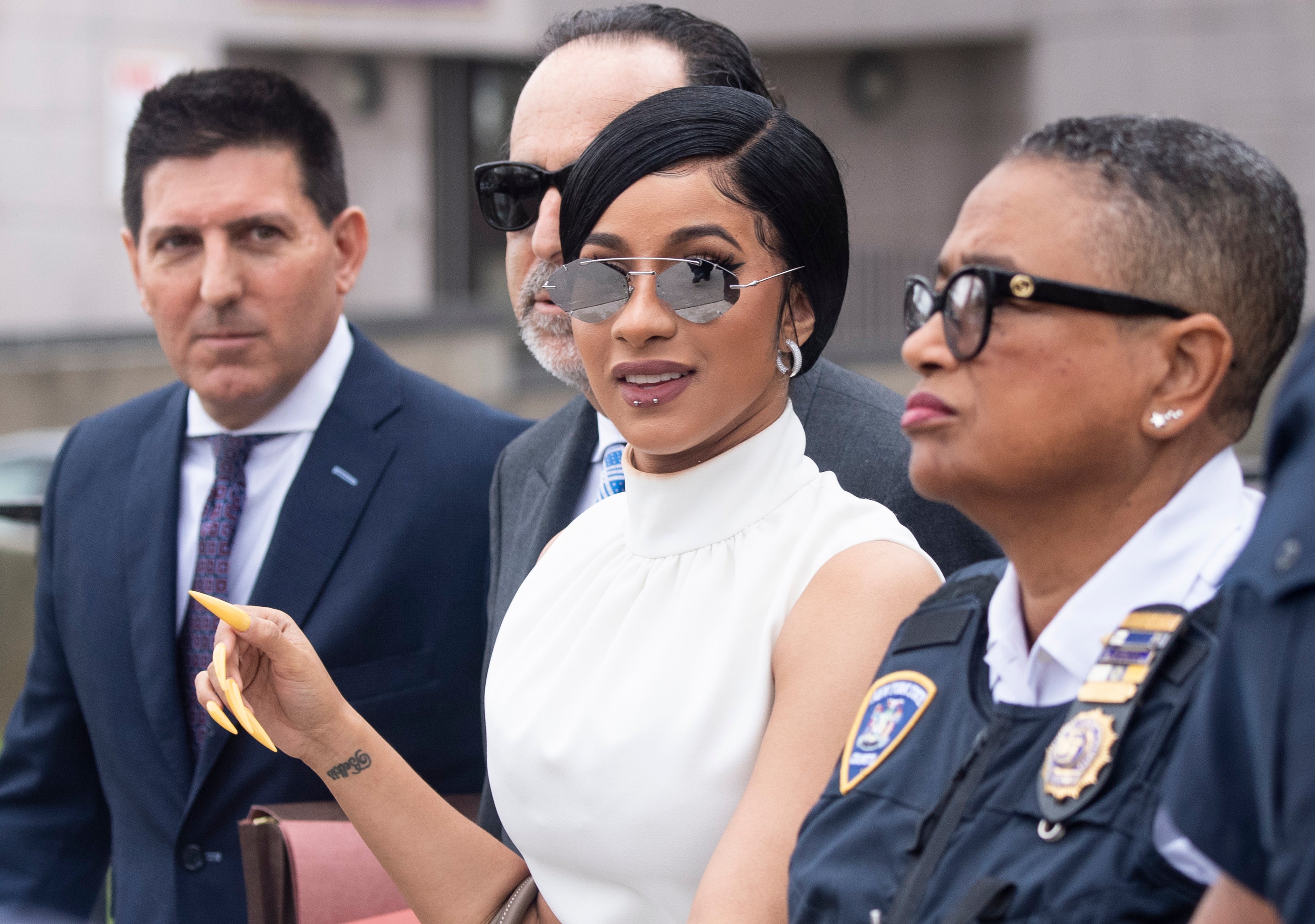 Instagram Style: Cardi B in Christian Siriano Heading to Court