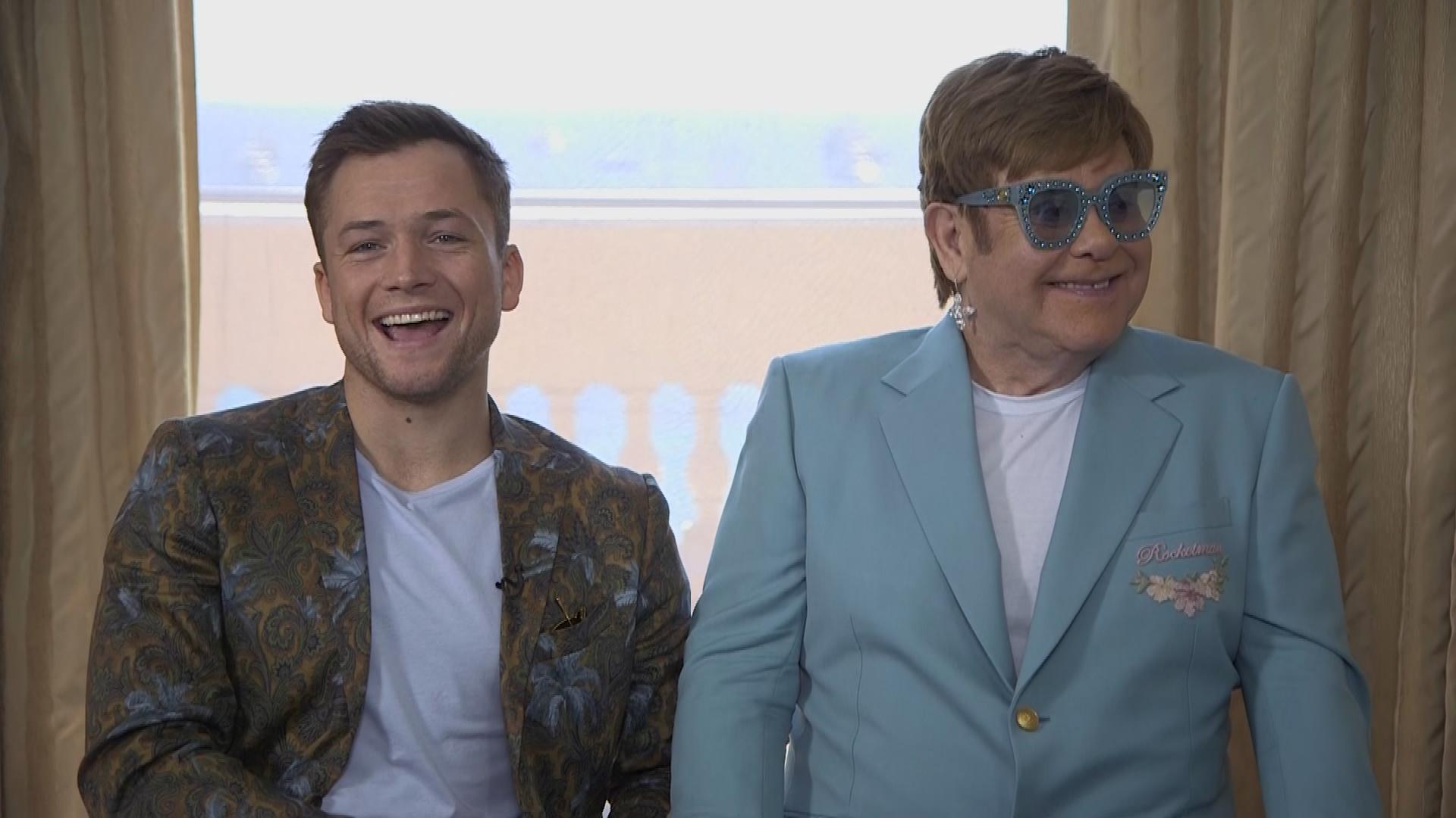 How 'Rocketman' made the Elton John Dodgers look for Taron Egerton