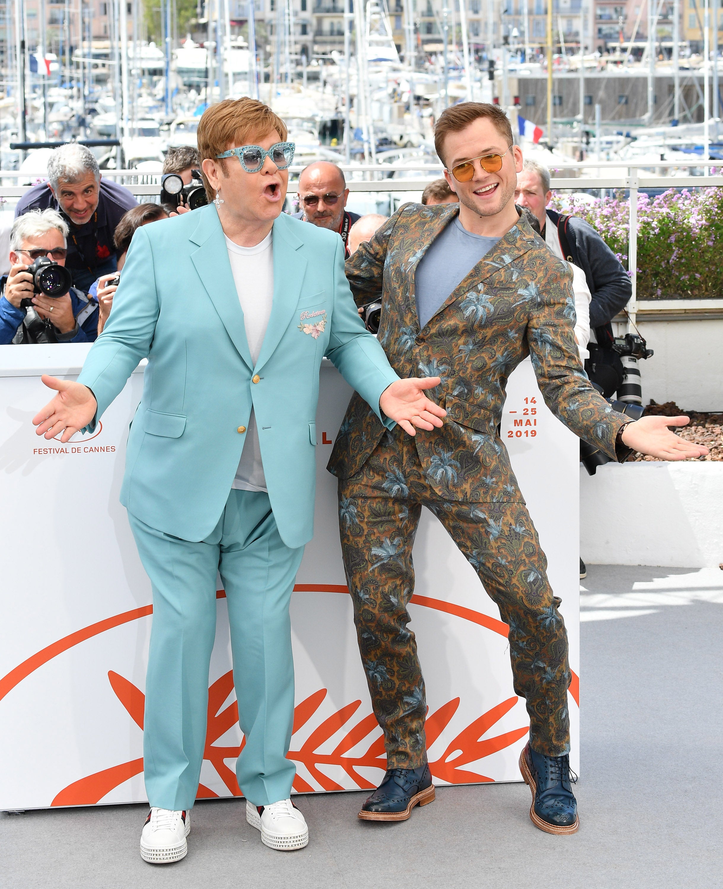 Inside Elton John and Taron Egerton's Emotional Rocketman Premiere at  Cannes