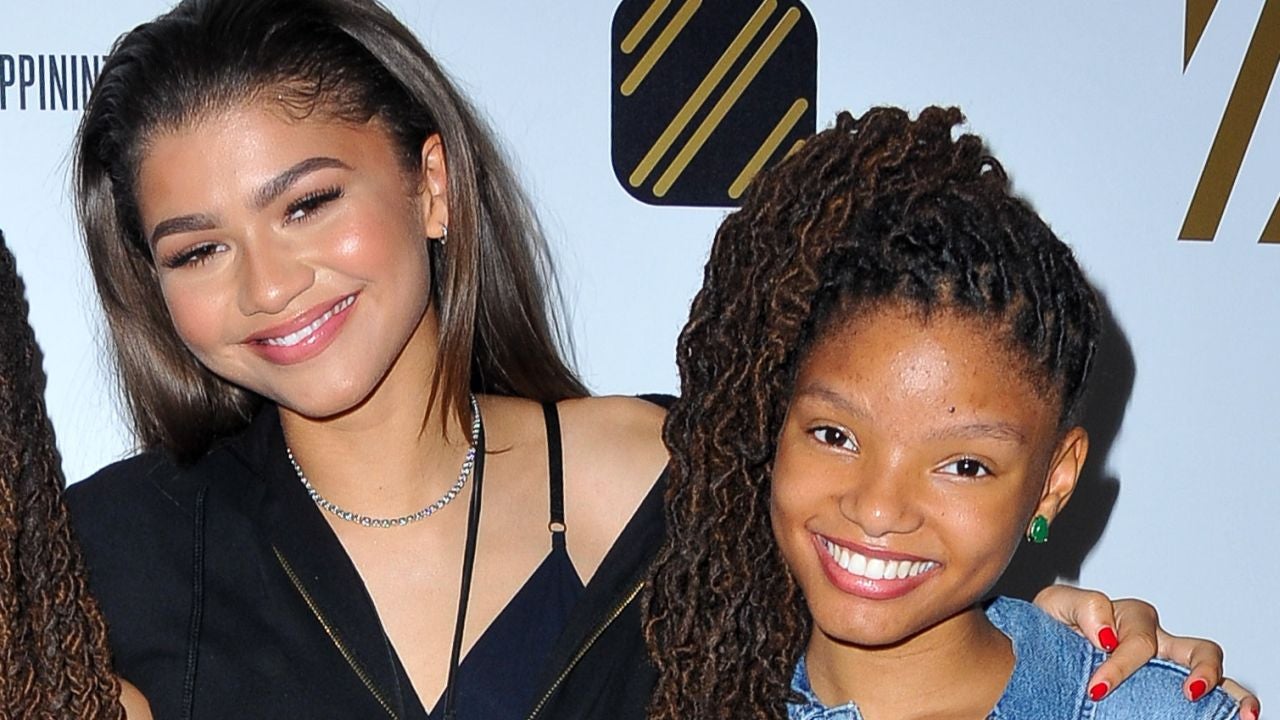 Zendaya Congratulates Halle Bailey On Being Cast As Ariel In Live Action Little Mermaid Entertainment Tonight