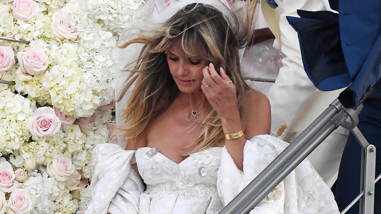 Heidi Klum Wedding Dress