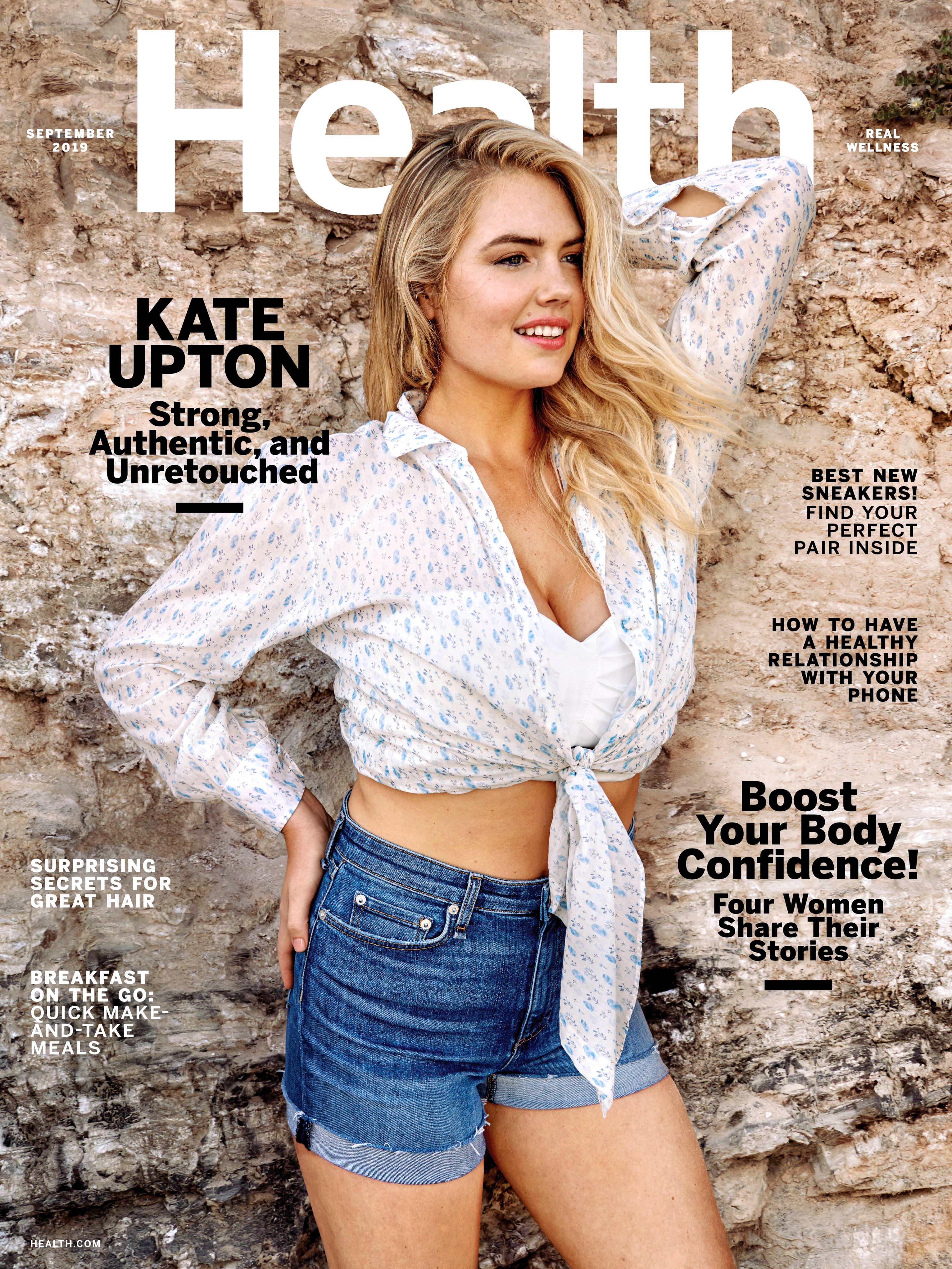 Kate Upton gets real about dropping baby weight at her own pace