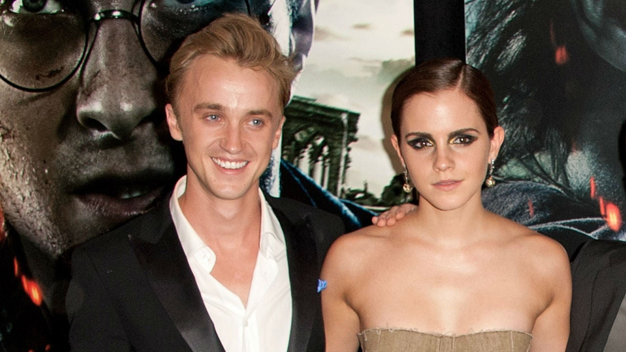 Emma Watson And Harry Potter Co Star Tom Felton Dating Rumors Answered Are They Together Exclusive Entertainment Tonight