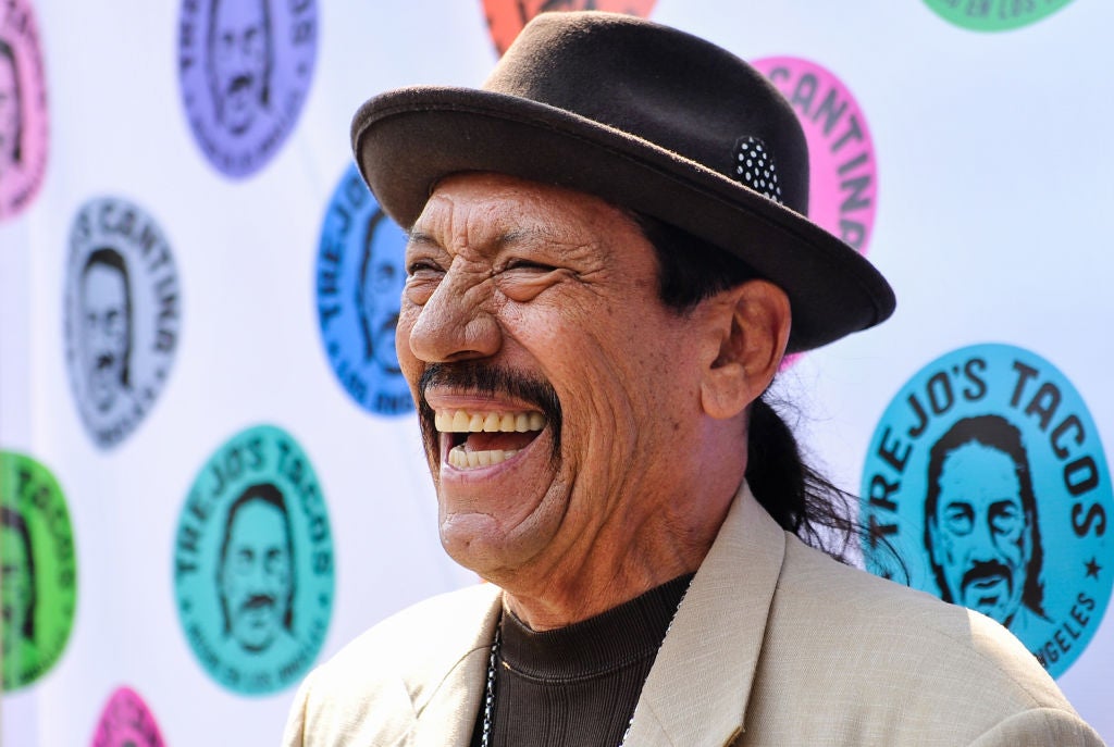 Danny Trejo - I'd love to watch the #SuperBowl with you but I have concerns  about the size and quality of your #Machete. List your score Predictions  below.. Denver Broncos got this.