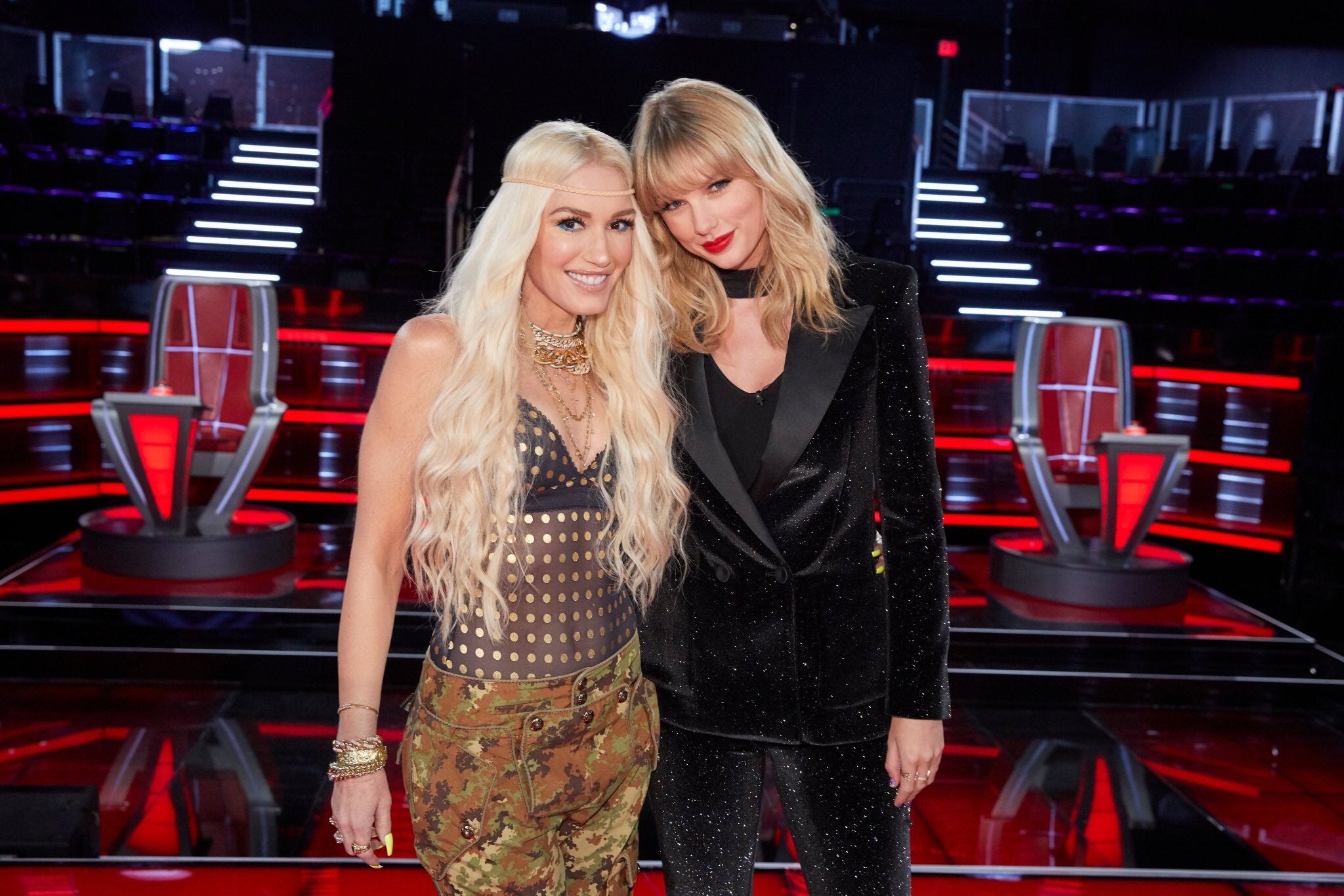 The Voice': Gwen Stefani Tells Taylor Swift Which Sia Hit She