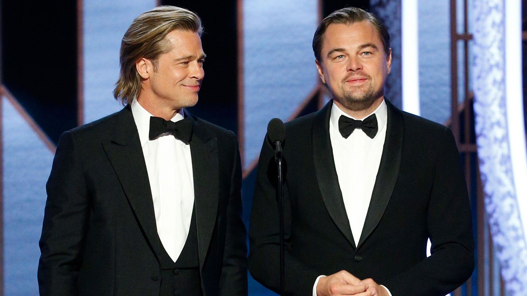 Brad Pitt's 'Titanic' Joke to Leonardo DiCaprio Wins the Internet -- See  the Best Reactions!