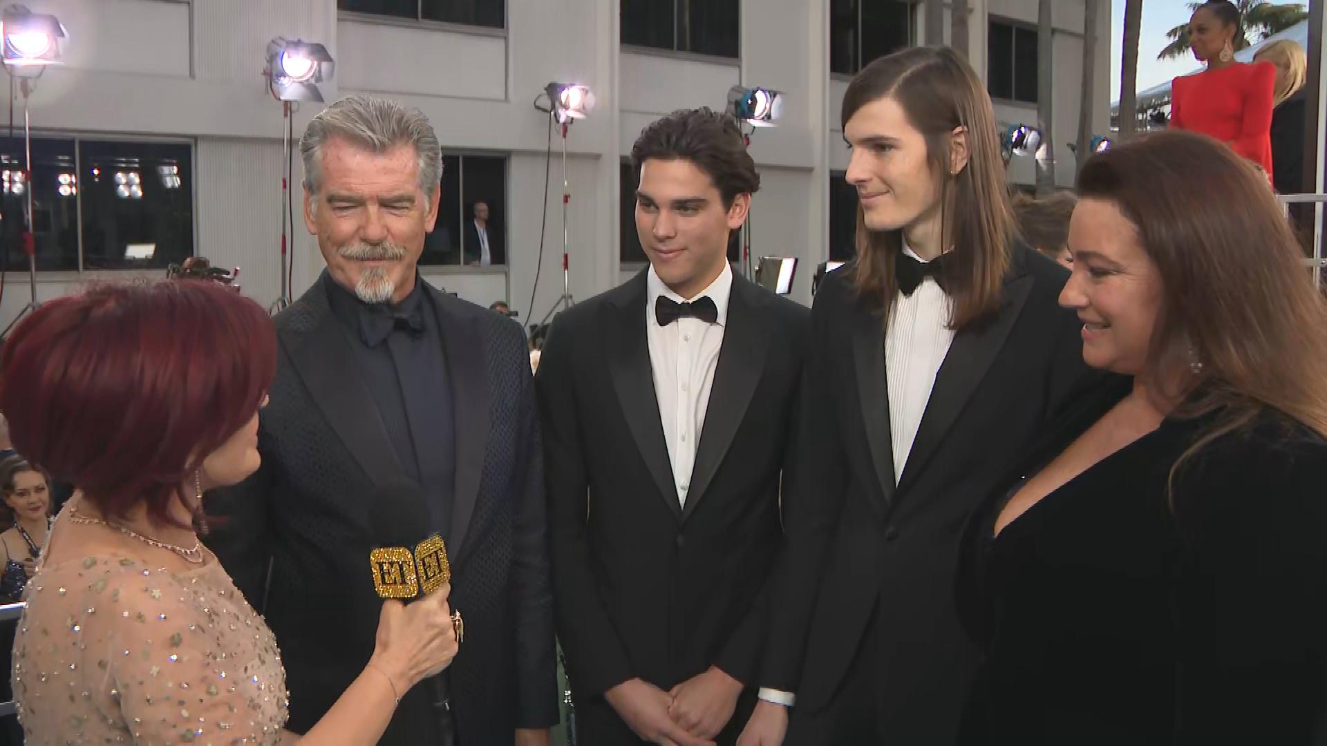 Pierce Brosnan Hits Red Carpet With Lookalike Sons in Rare Public  Appearance, The Verde Independent