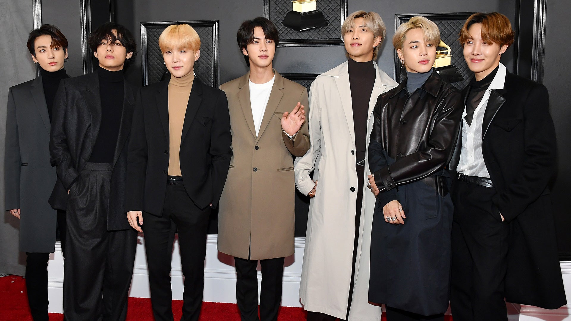 BTS Prove That Less Is More on the Grammys 2020 Red Carpet
