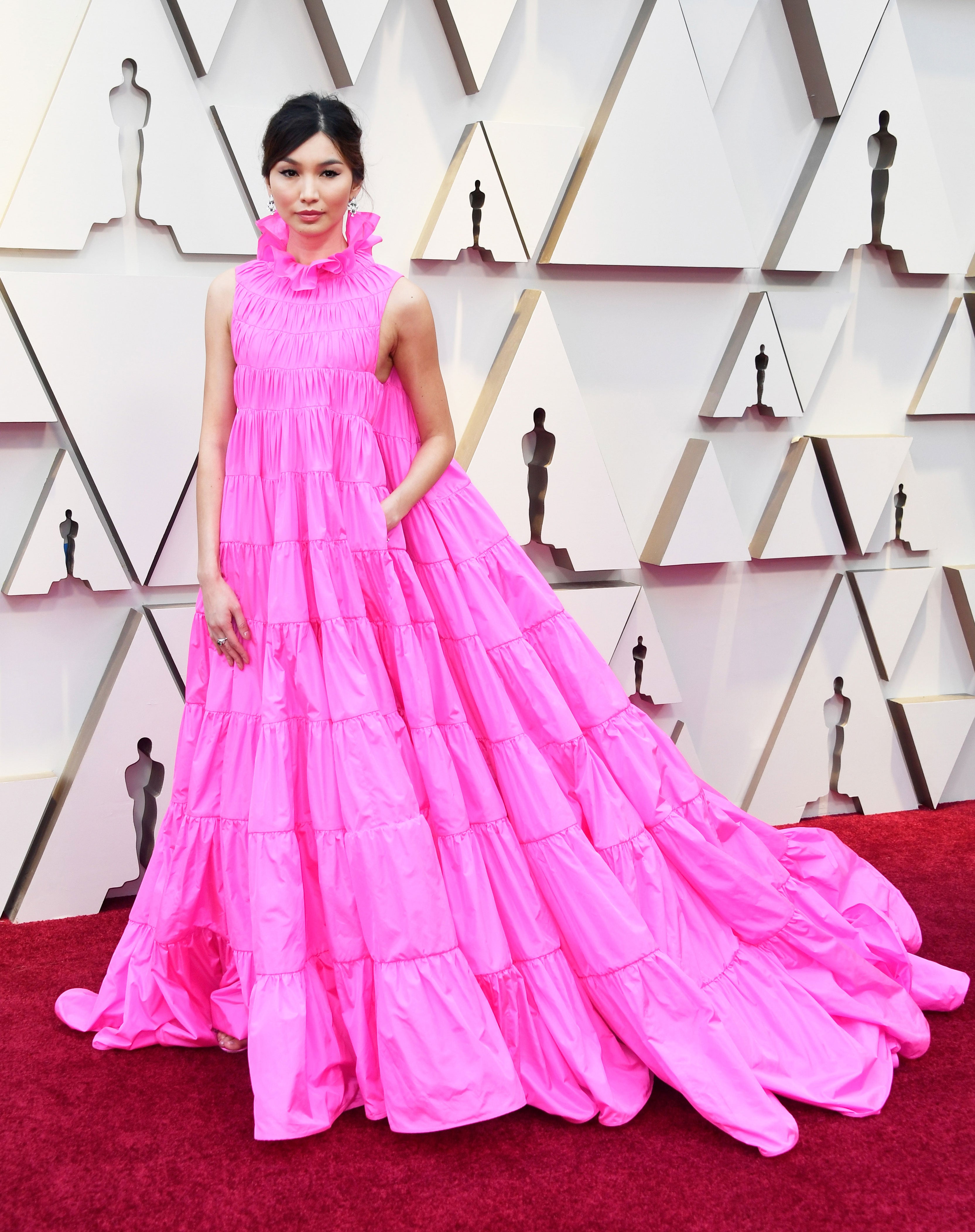 Pink Dresses at the Oscars 2019