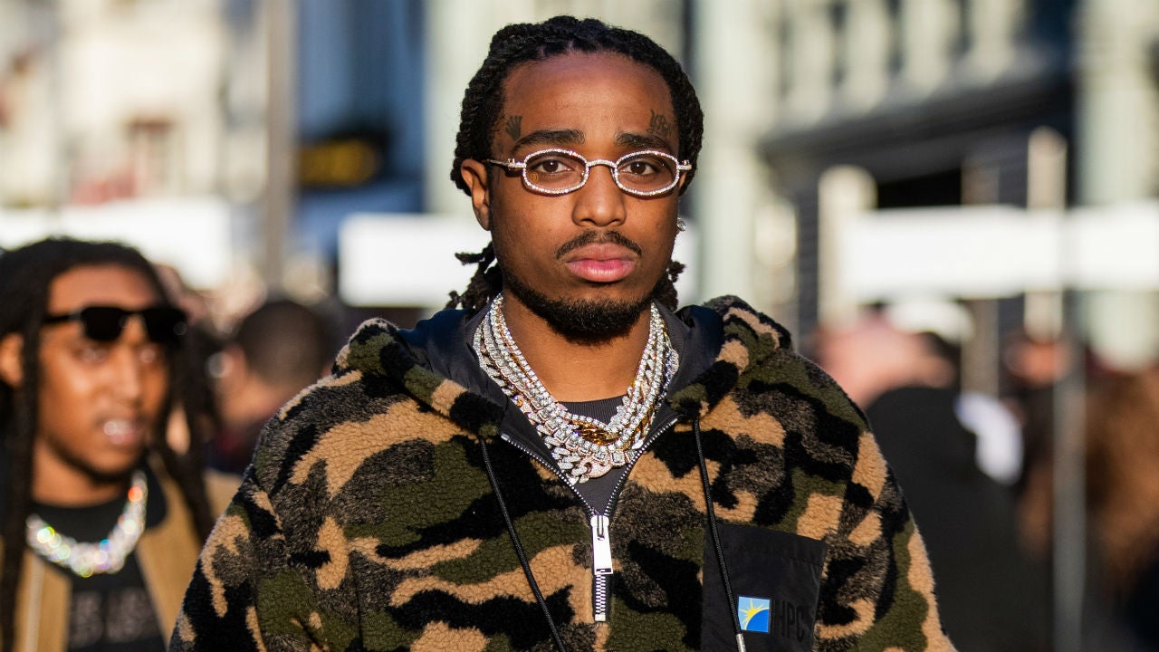 Rapper Quavo Throws Punches At Paris Fashion Week Party Entertainment Tonight