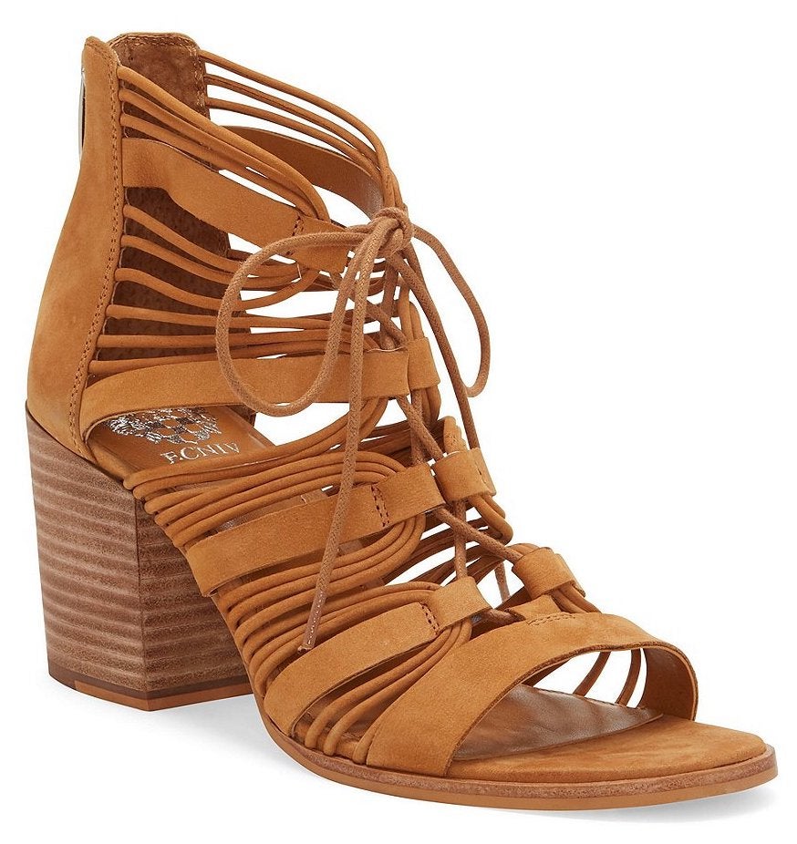 Vince Camuto Kaiann Lace-Up Booties