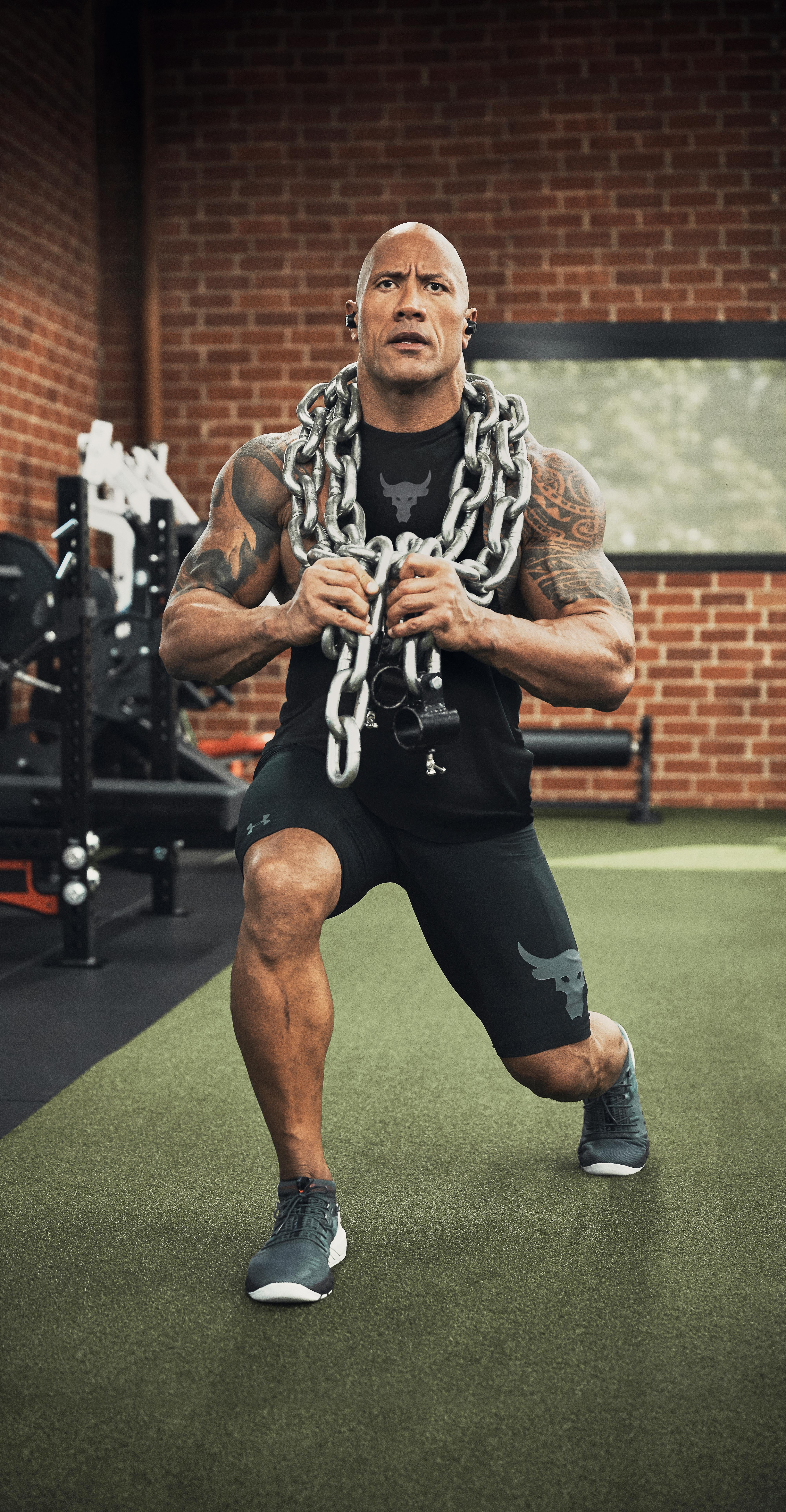 Dwayne johnson gym on sale wear