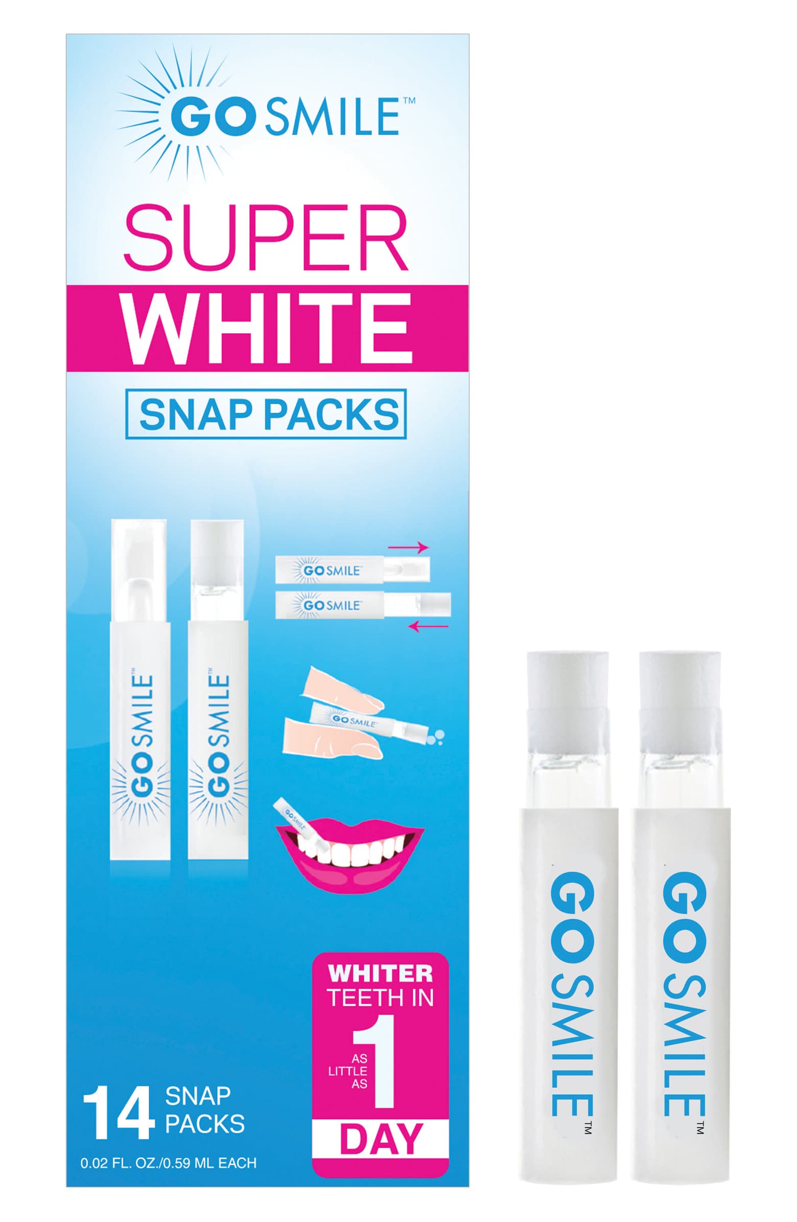 Go Smile Super White Snap Packs