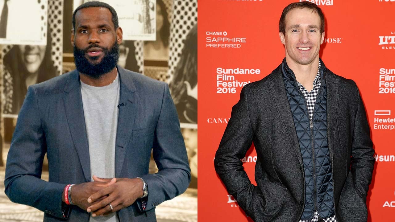 LeBron Calls Out Drew Brees for Comments About the Flag