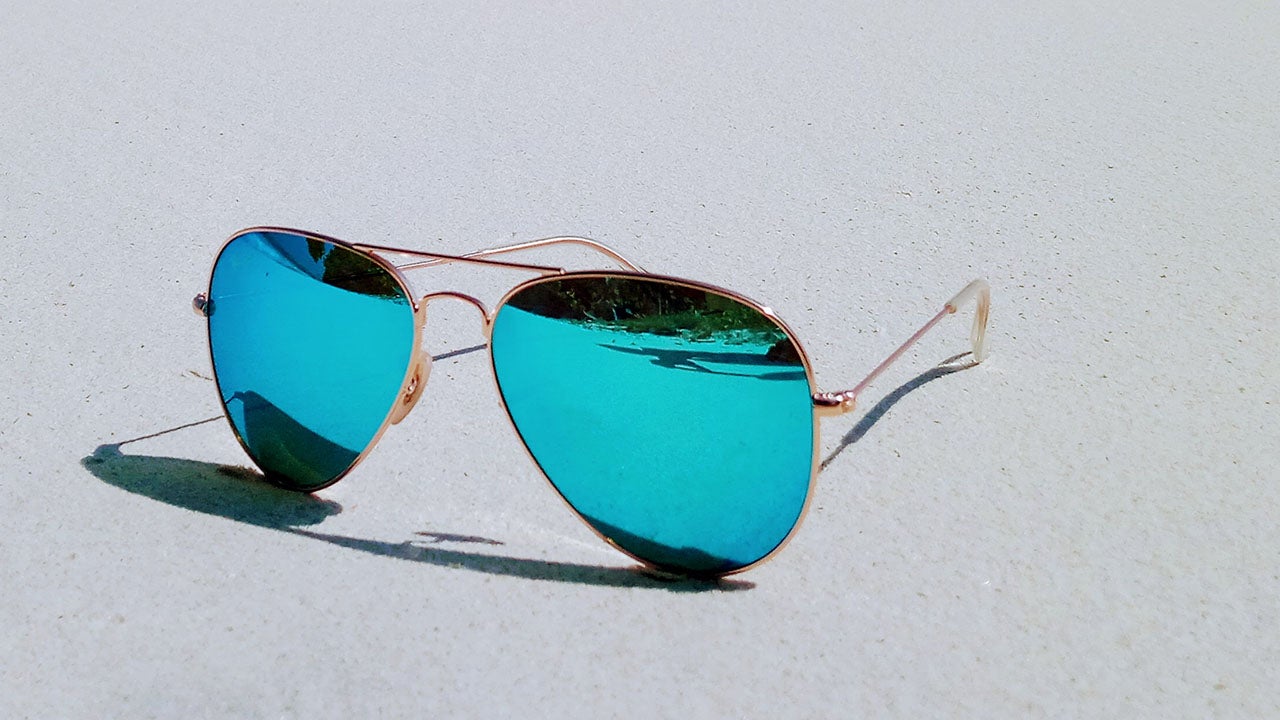 ray ban turquoise glasses