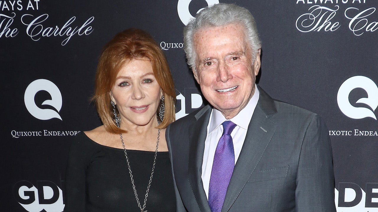 Regis Philbin S Wife Joy And Their Daughters Speak Out After His Death Entertainment Tonight