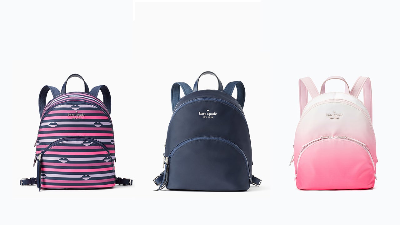 nylon kate spade backpack