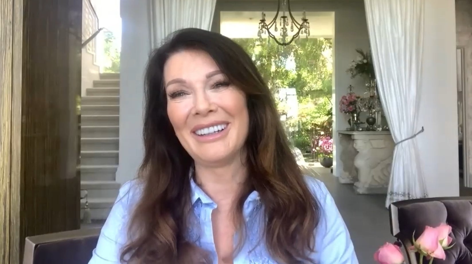 Lisa Vanderpump On What S Happening With Pump Rules Season 9 Her Podcast And That Rhobh Drama Exclusive Entertainment Tonight