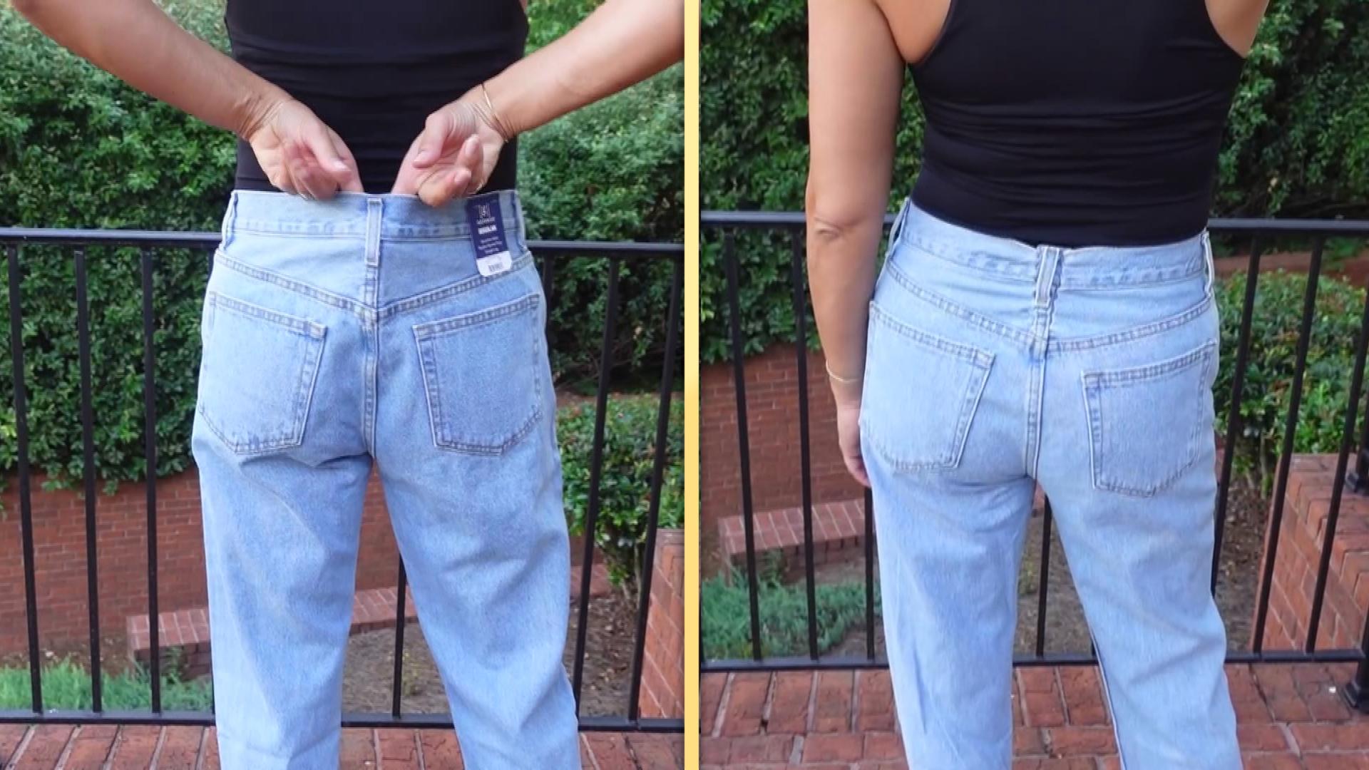 walmart mens jeans with elastic waist