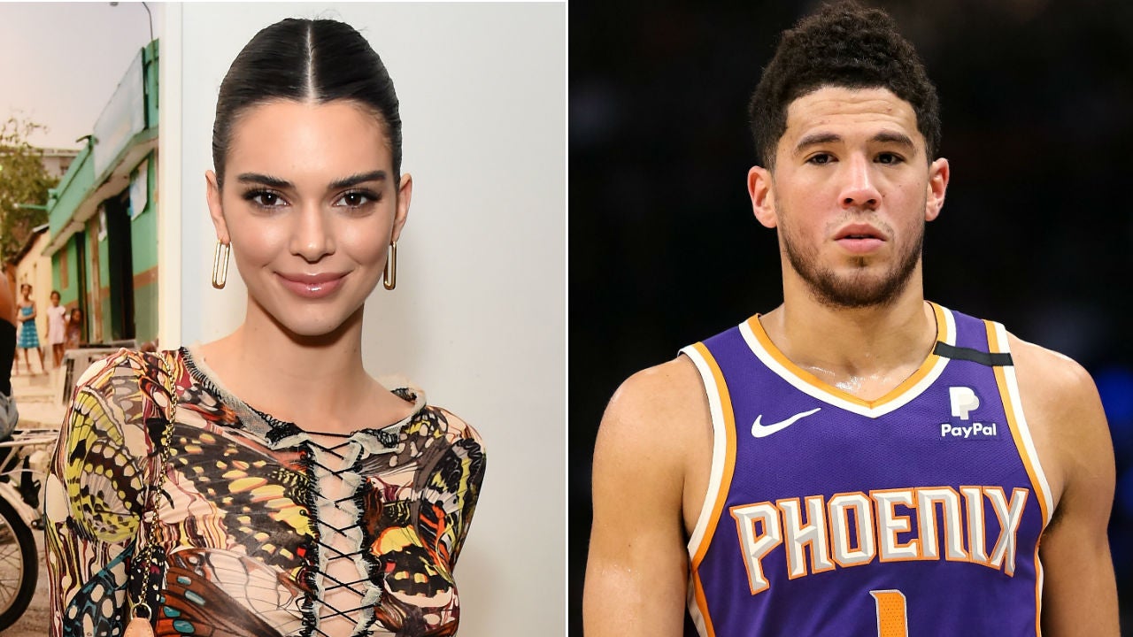 Kendall Jenner, Devin Booker step out for dinner with Kylie Jenner